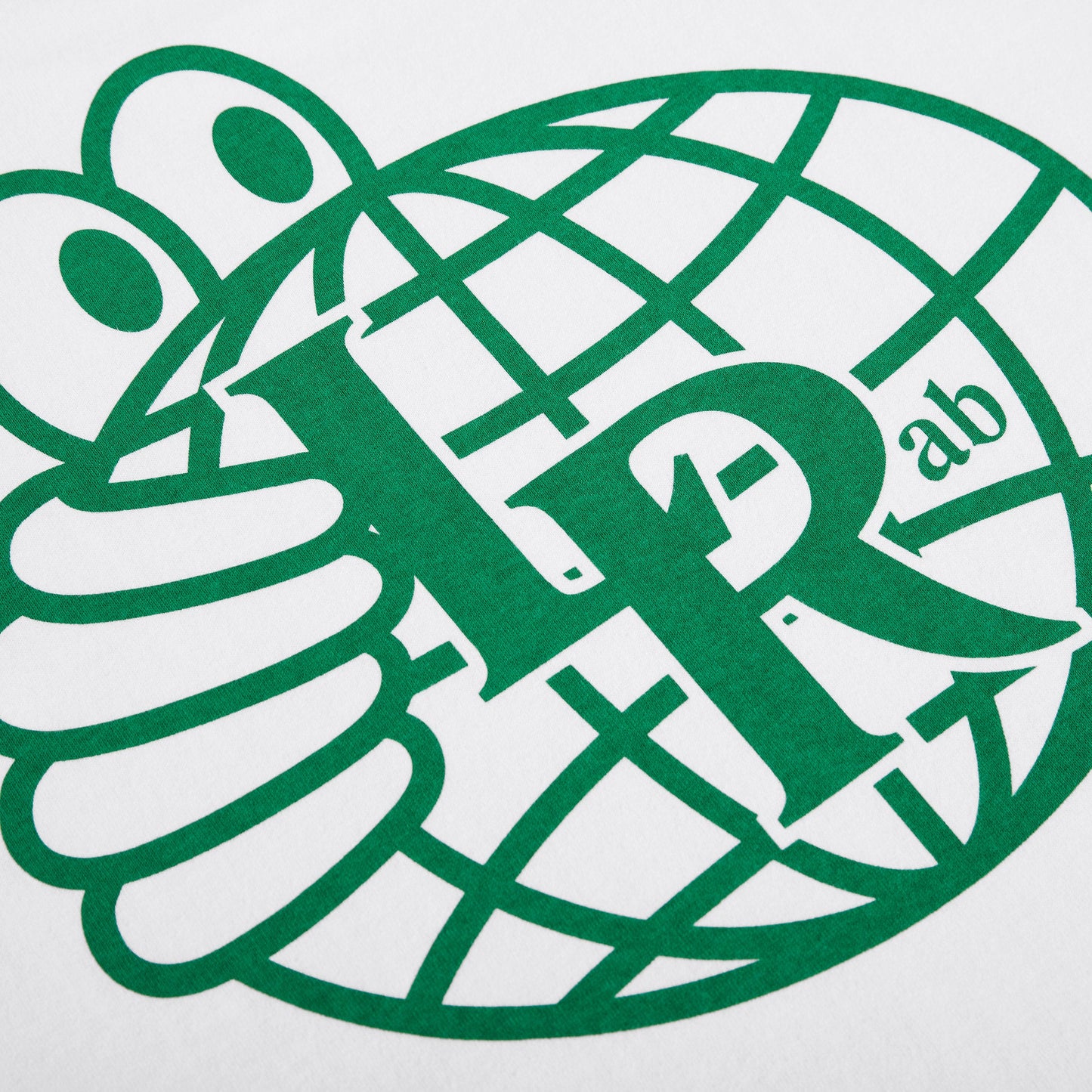 Last Resort AB Atlas Monogram T-Shirt White / Kelly Green