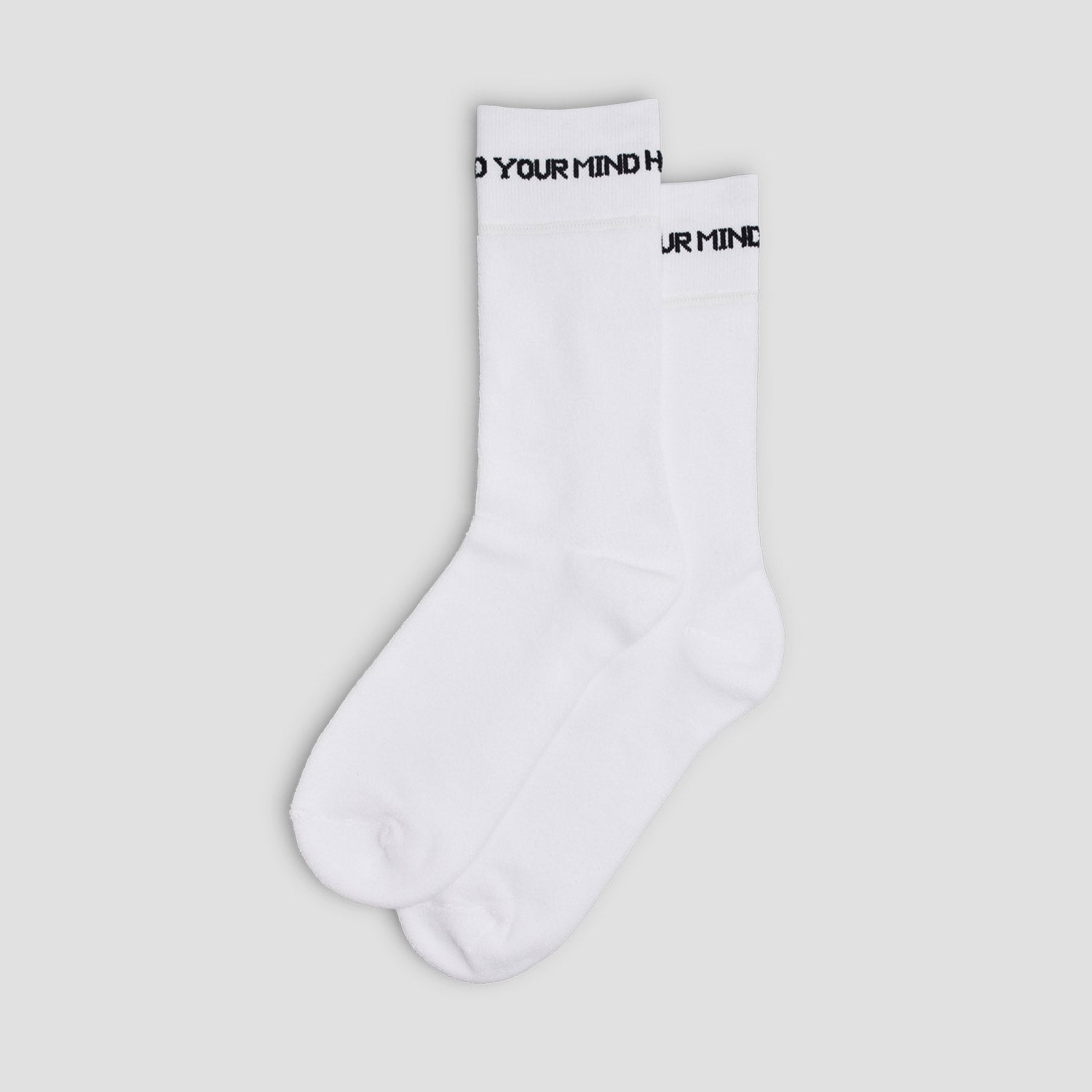 Last Resort AB Reverse Terry Sock White