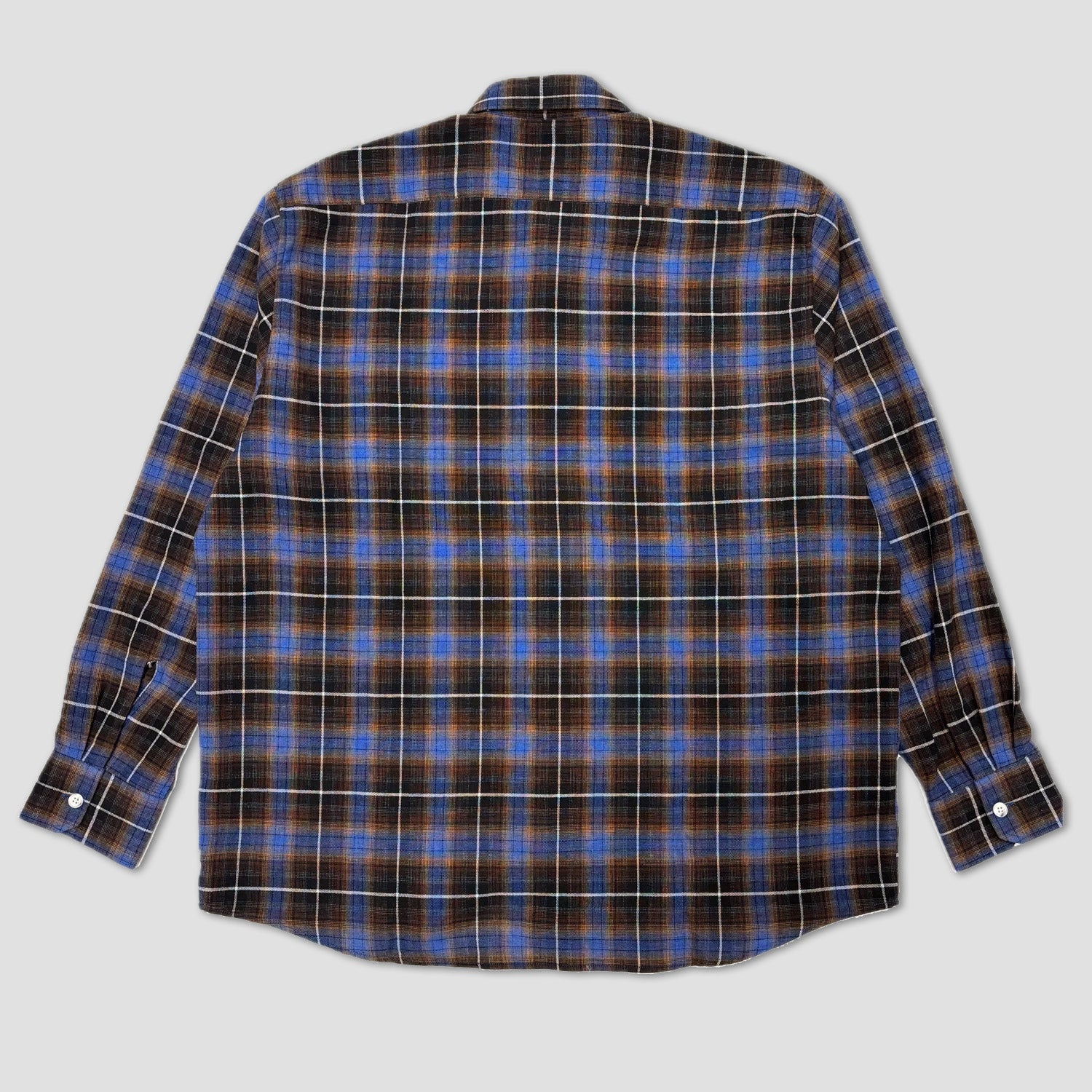 Last Resort AB SM001 Flannel Shirt Blue