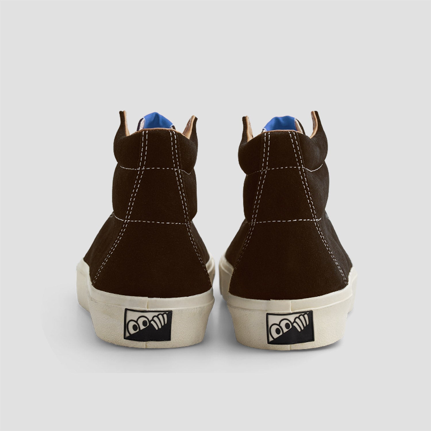 Last Resort AB VM003 Suede Hi Skateboard Shoes Choc Brown