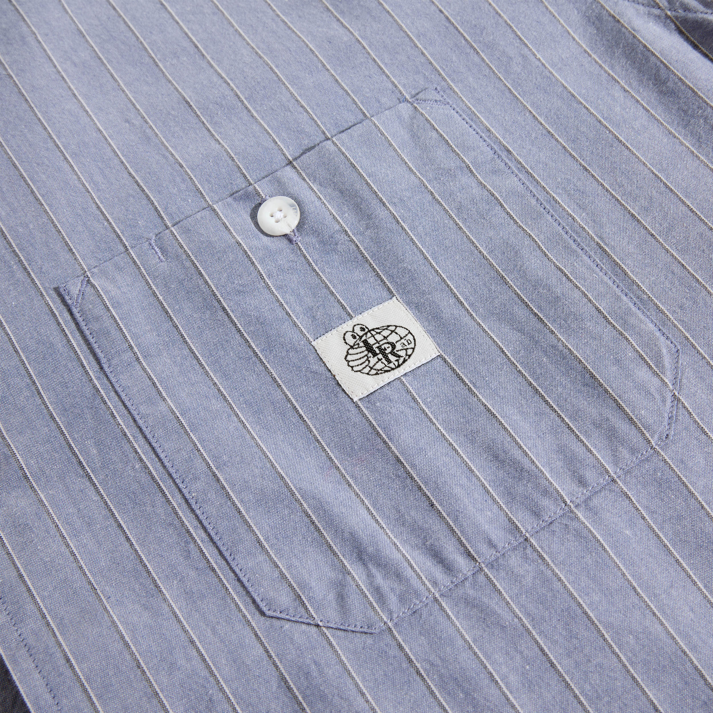 Last Resort AB SM001 Shortsleeve Shirt Zen Blue