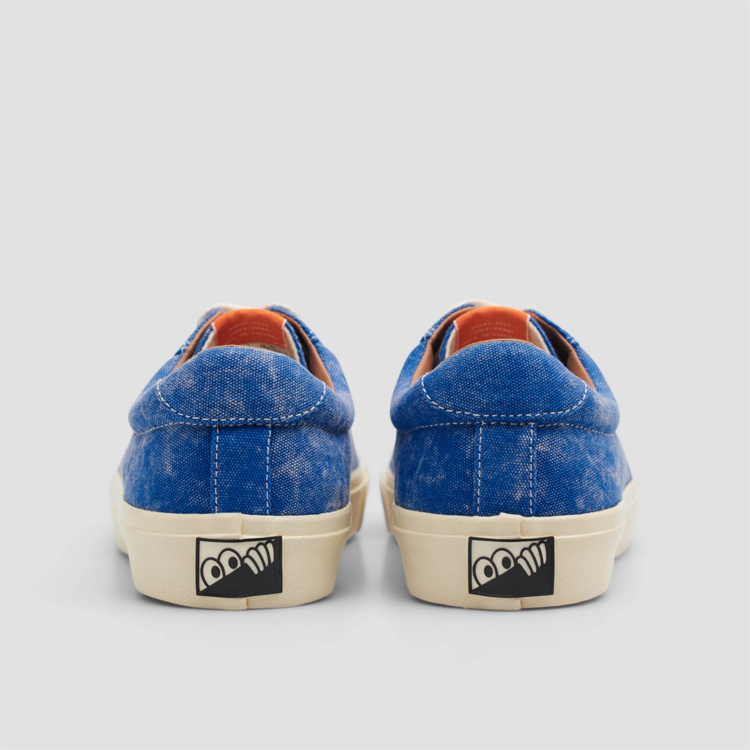 Last Resort AB VM001 Skate Shoes Lo Canvas Washed Royal Blue / White