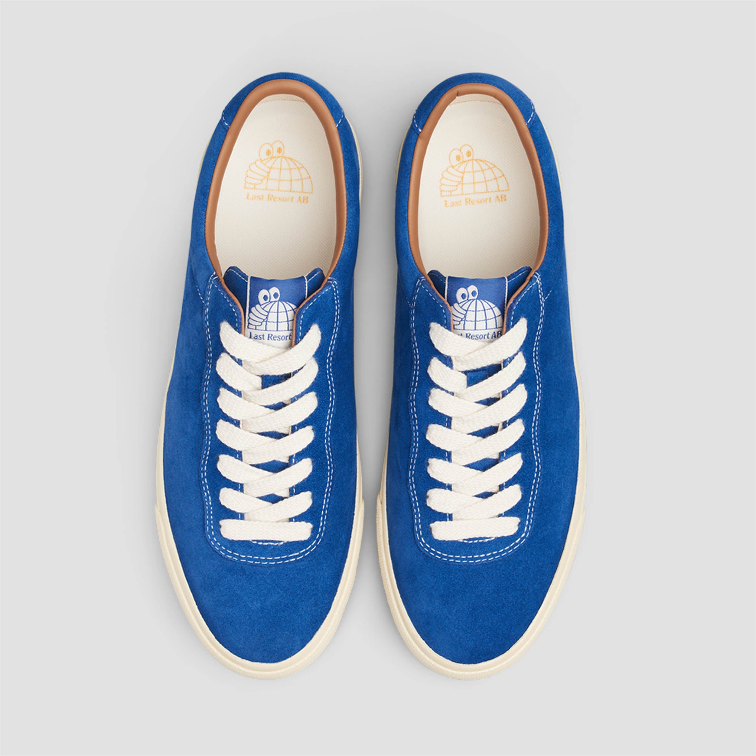 Last Resort AB VM001 Skate Shoes Lo Suede Royal Blue / White