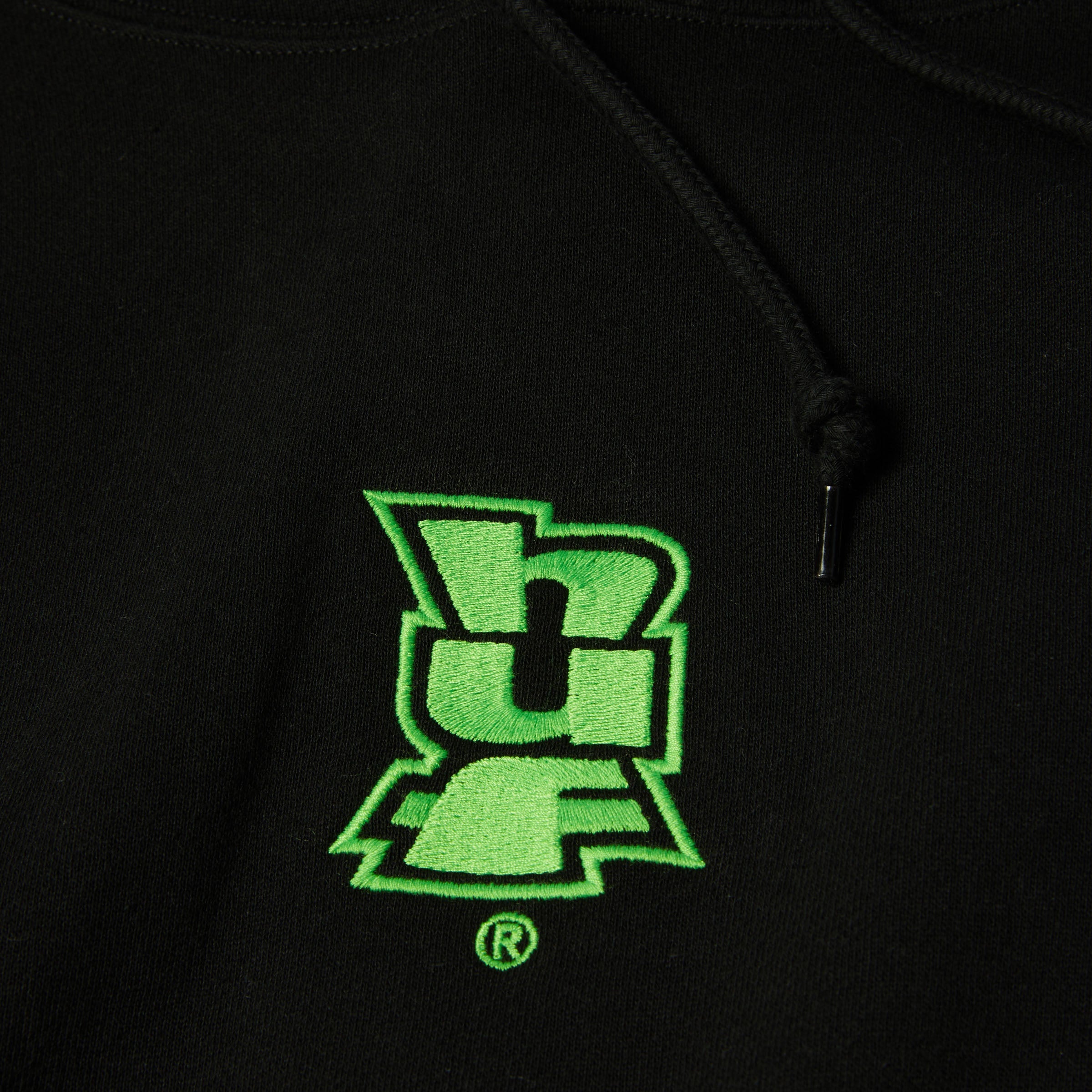 HUF Megablast Embroidered Hood Black