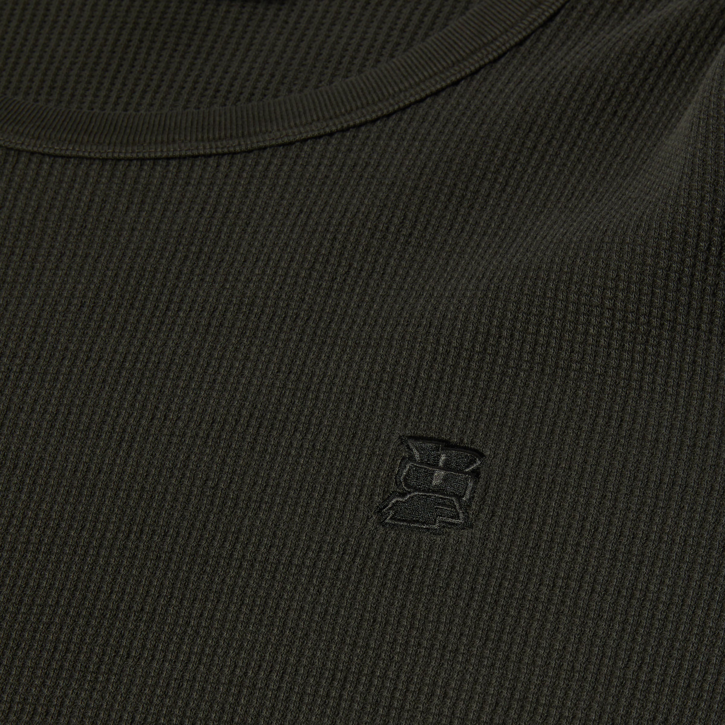 HUF Megablast Overdyed Longsleeve Thermal Asphalt