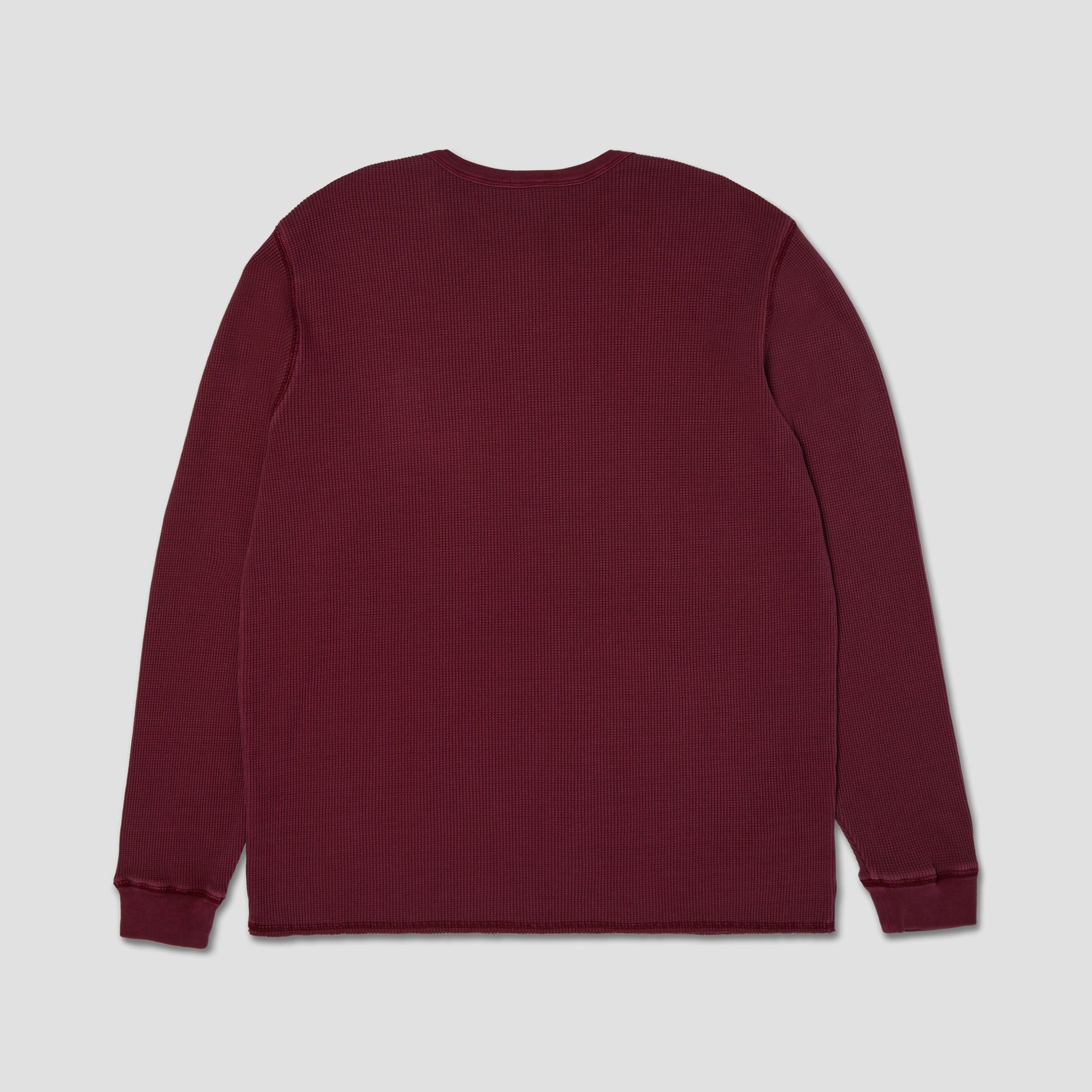 HUF Megablast Overdyed Longsleeve Thermal Berry