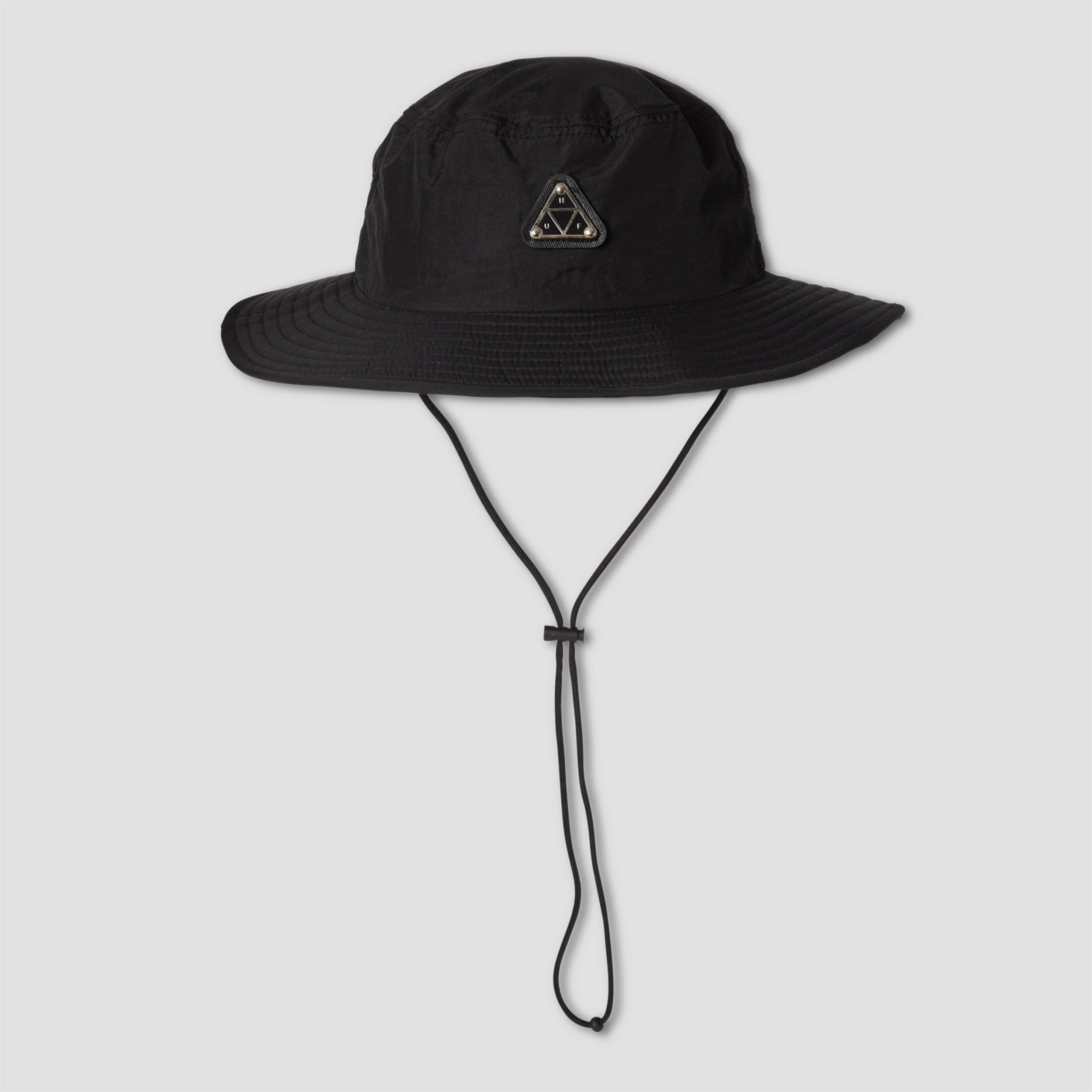 HUF Metal TT Boonie Hat Black