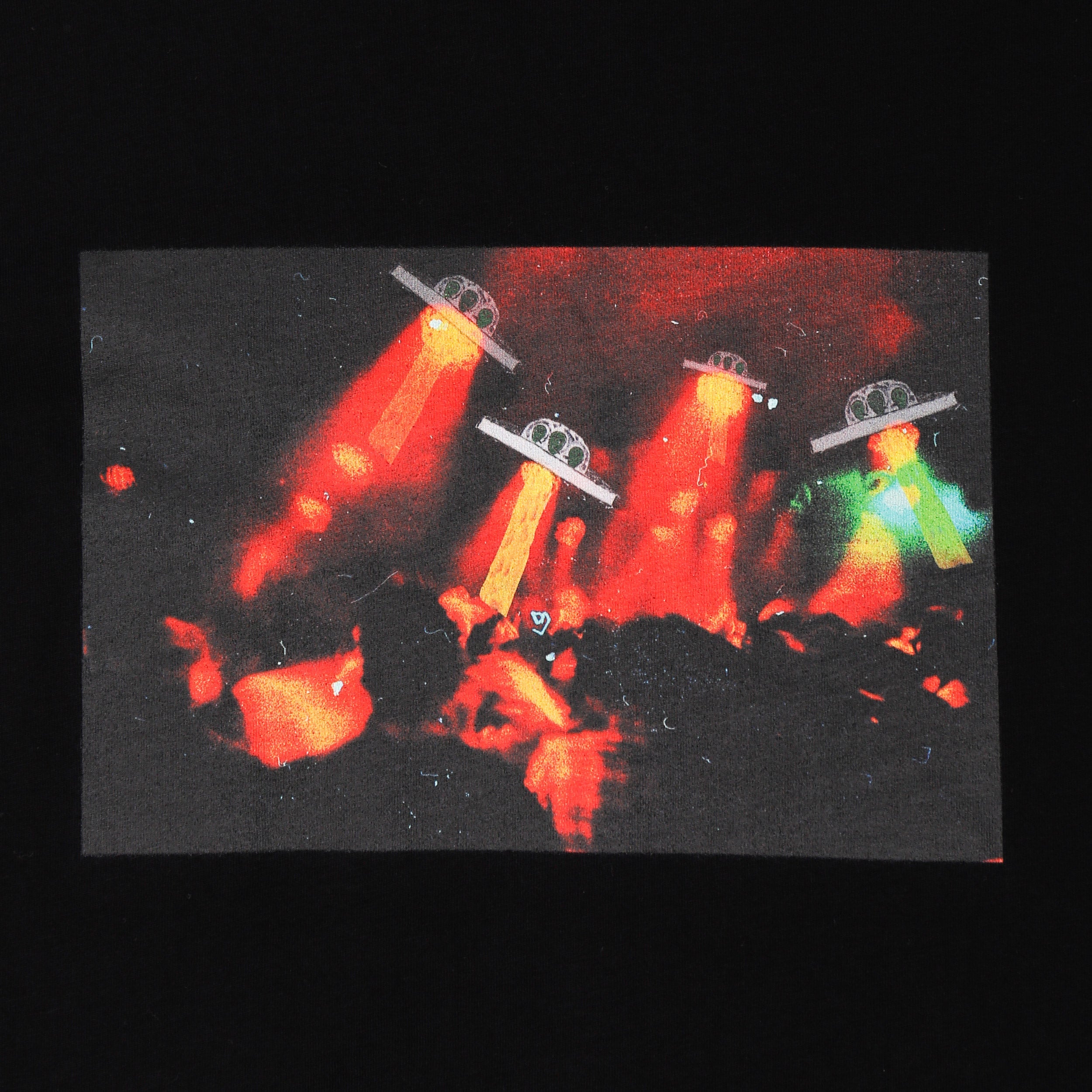 Come To My Church Alien Attack T-Shirt Black