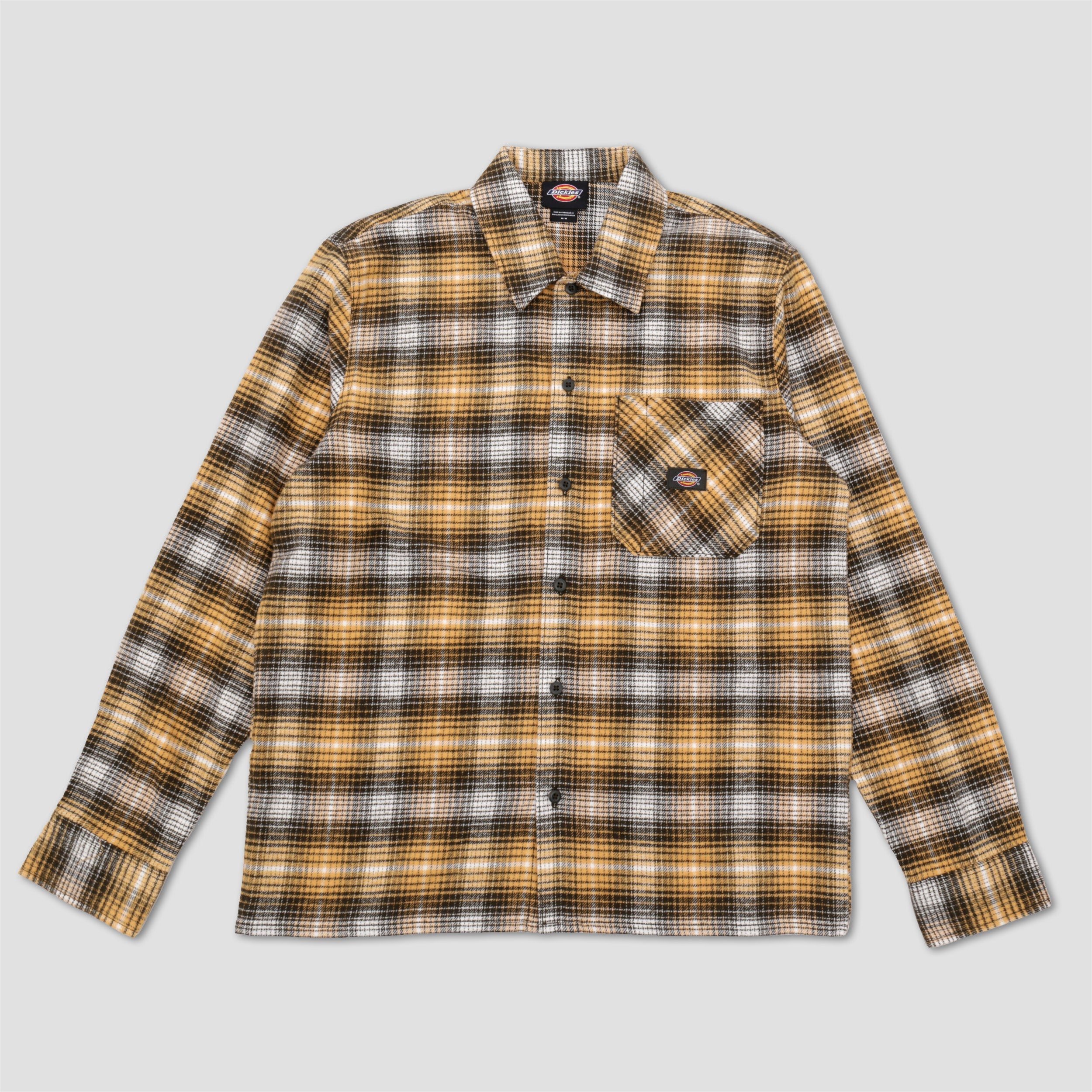 Dickies Forest Check Shirt Oak Buff