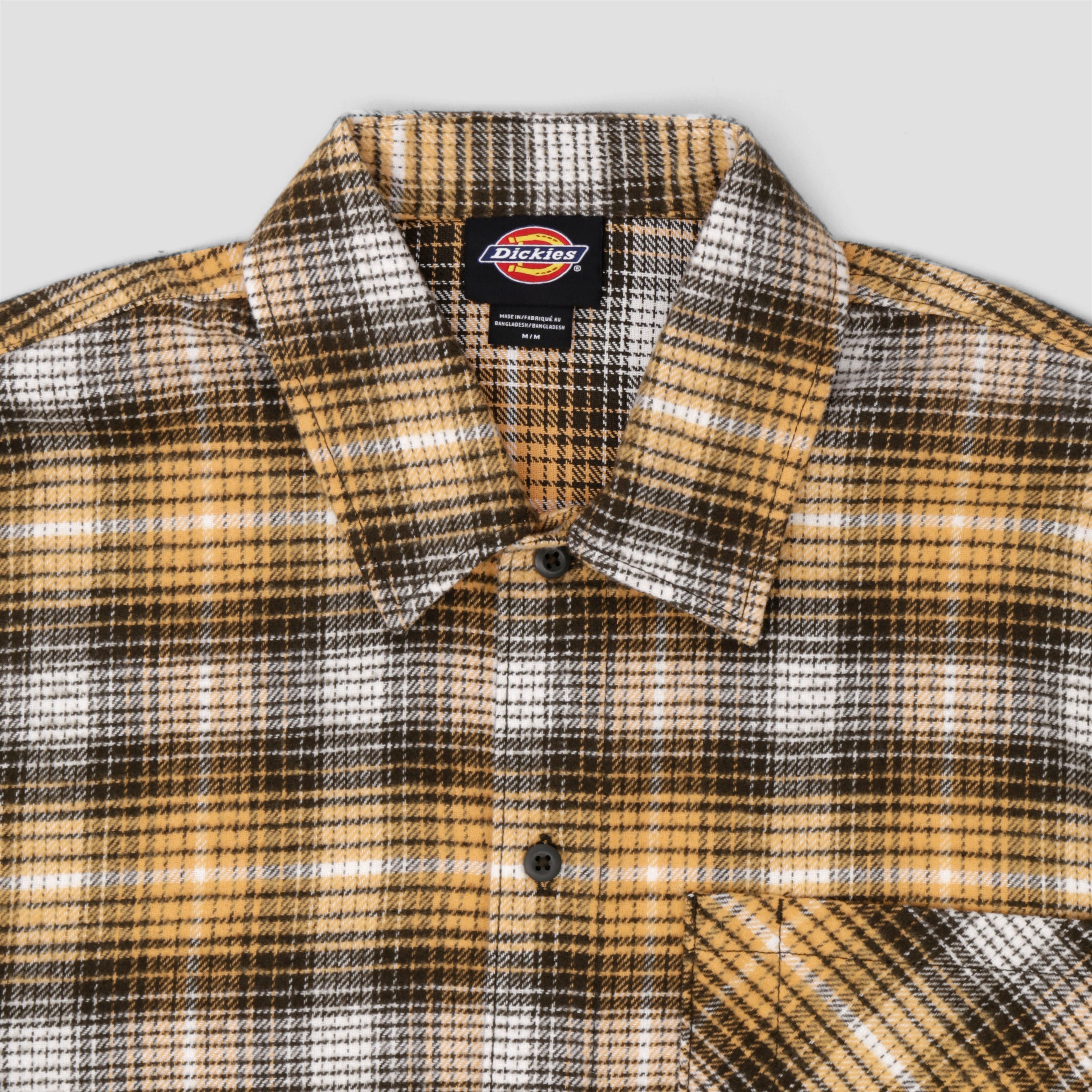 Dickies Forest Check Shirt Oak Buff