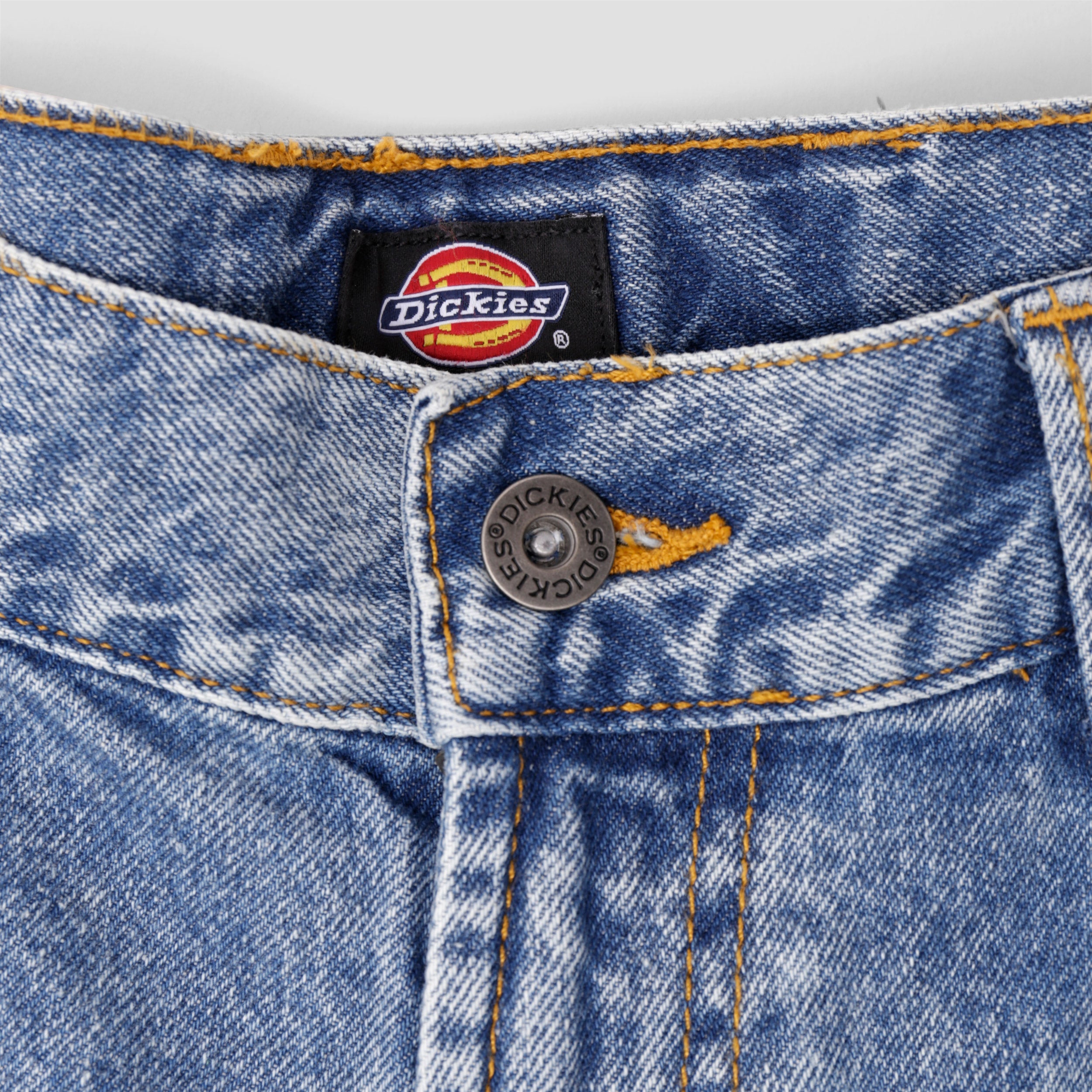 Dickies Loose Wave Denim Jeans Blue Rinsed Fade