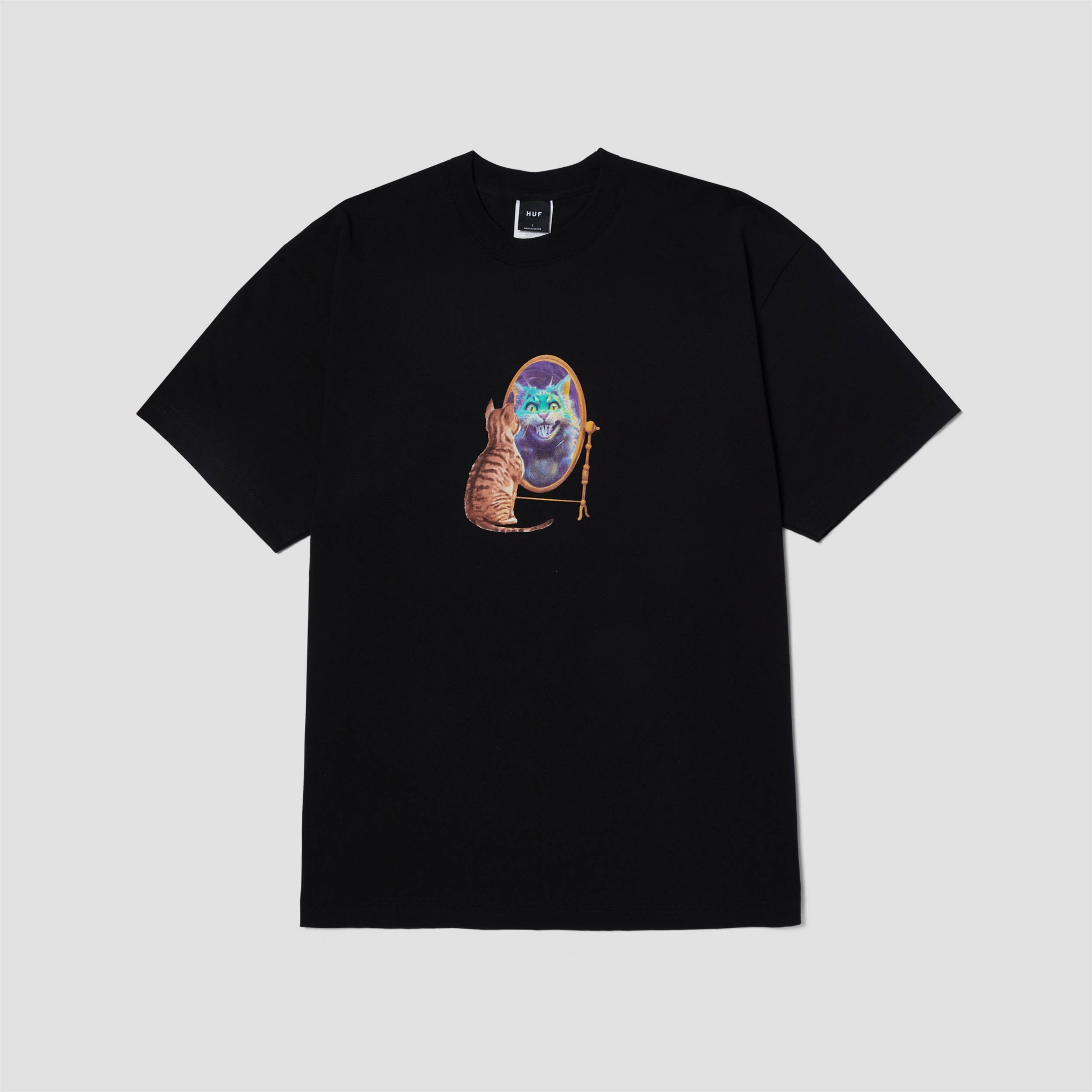 HUF Mirror Shortsleeve T-Shirt Black