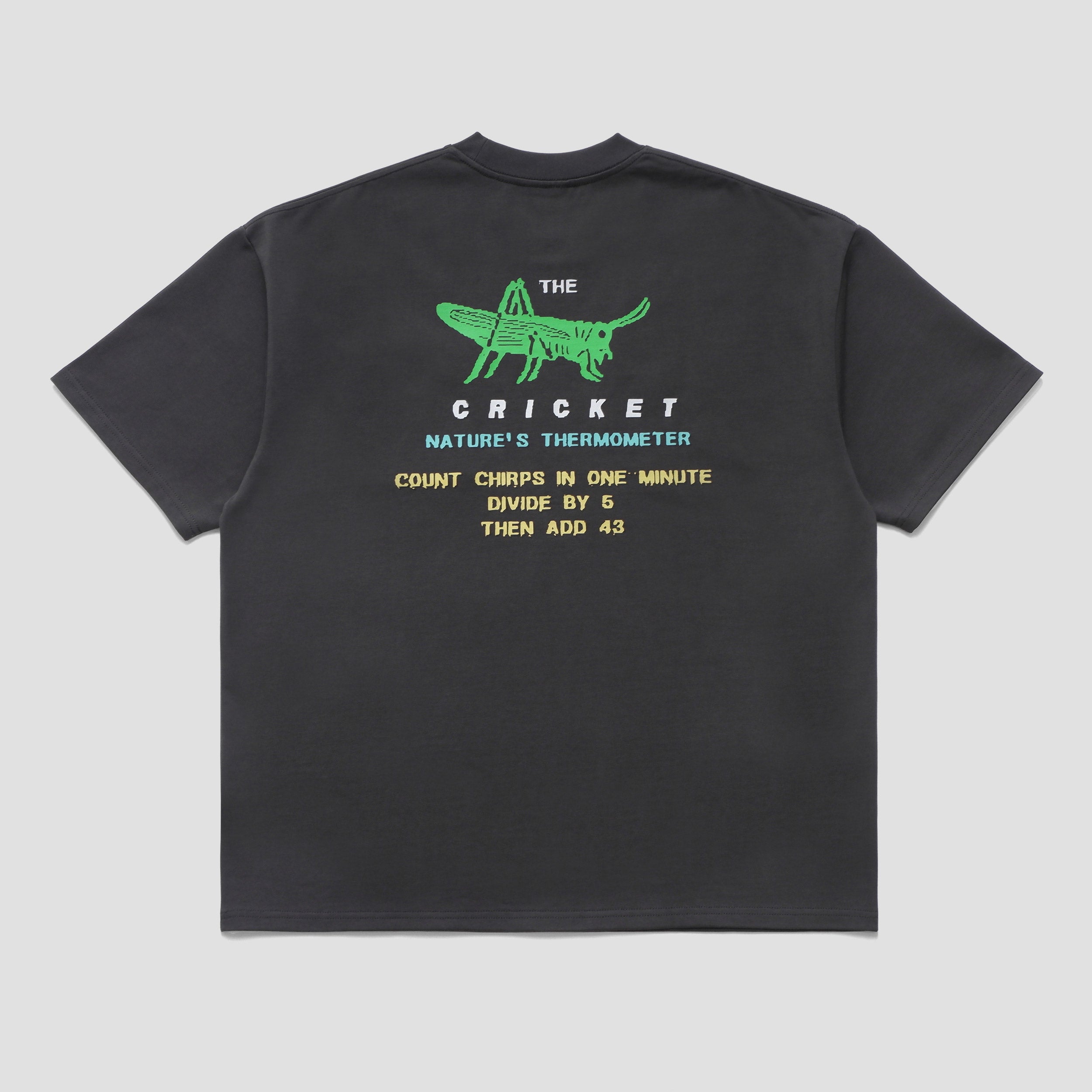 Metalwood Cricket Heavy Pocket T-Shirt Tar