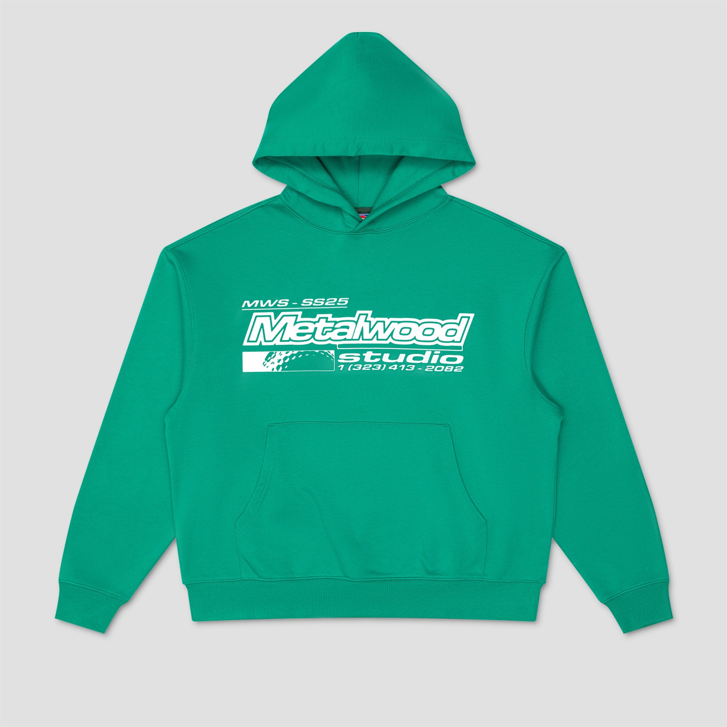 Metalwood LA Brea Shop Hood Green