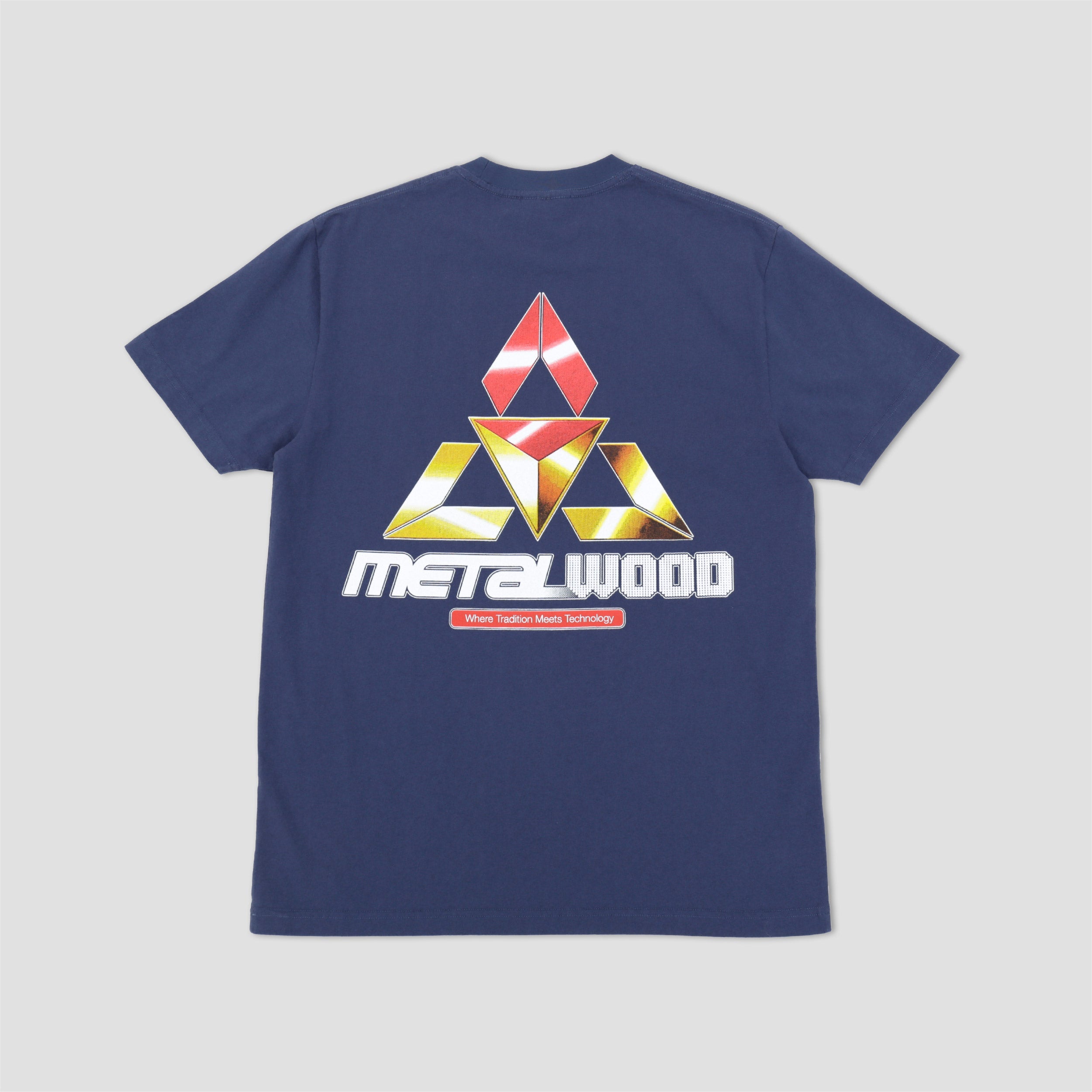 Metalwood Tri Metal T-Shirt Midnight