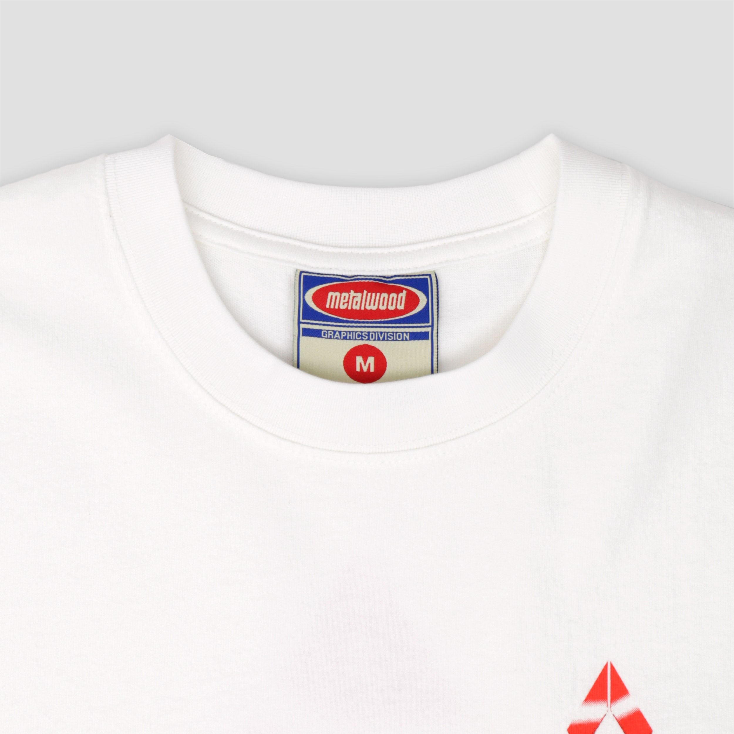 Metalwood Tri Metal T-Shirt White