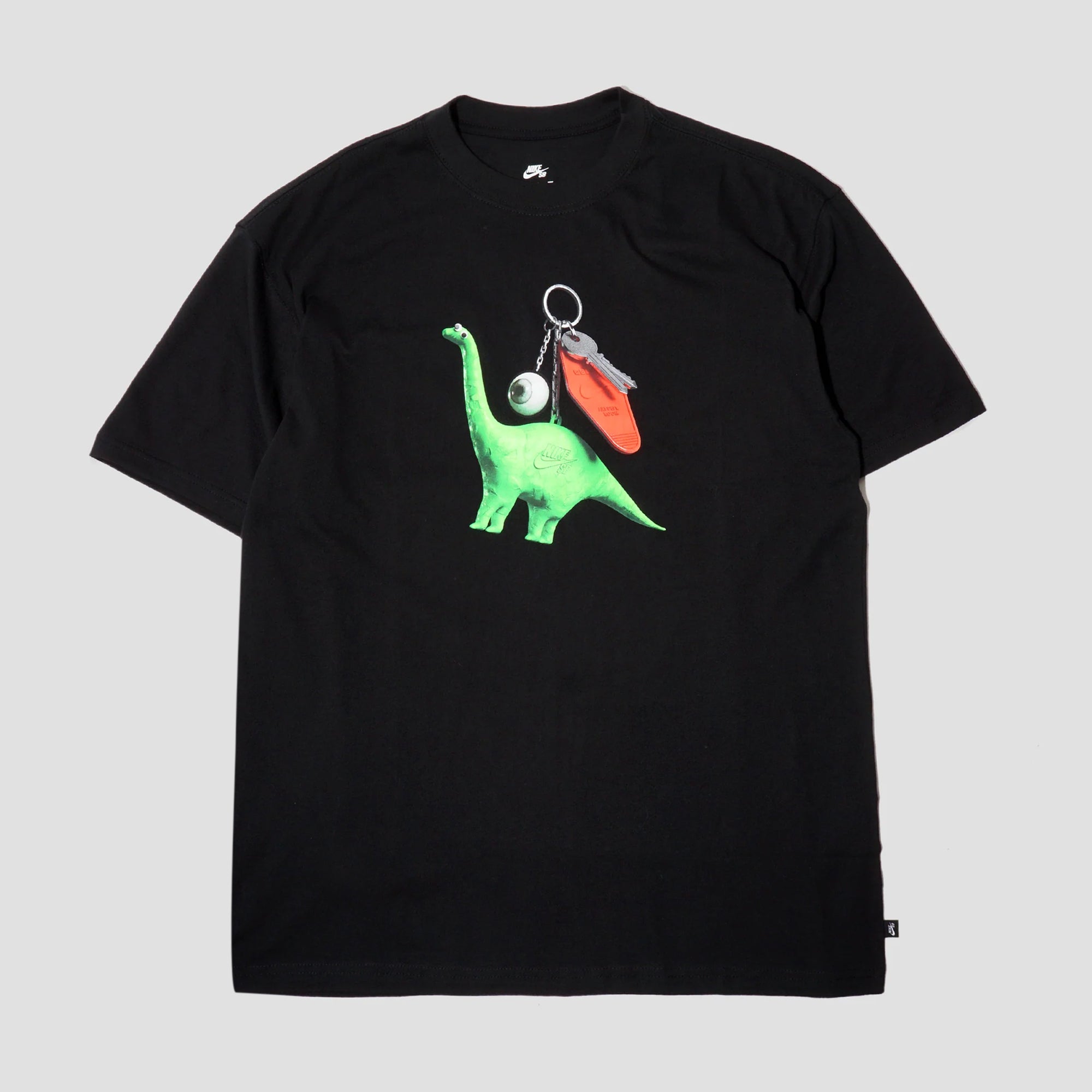 Nike SB Dino Keyring Skate T-Shirt Black