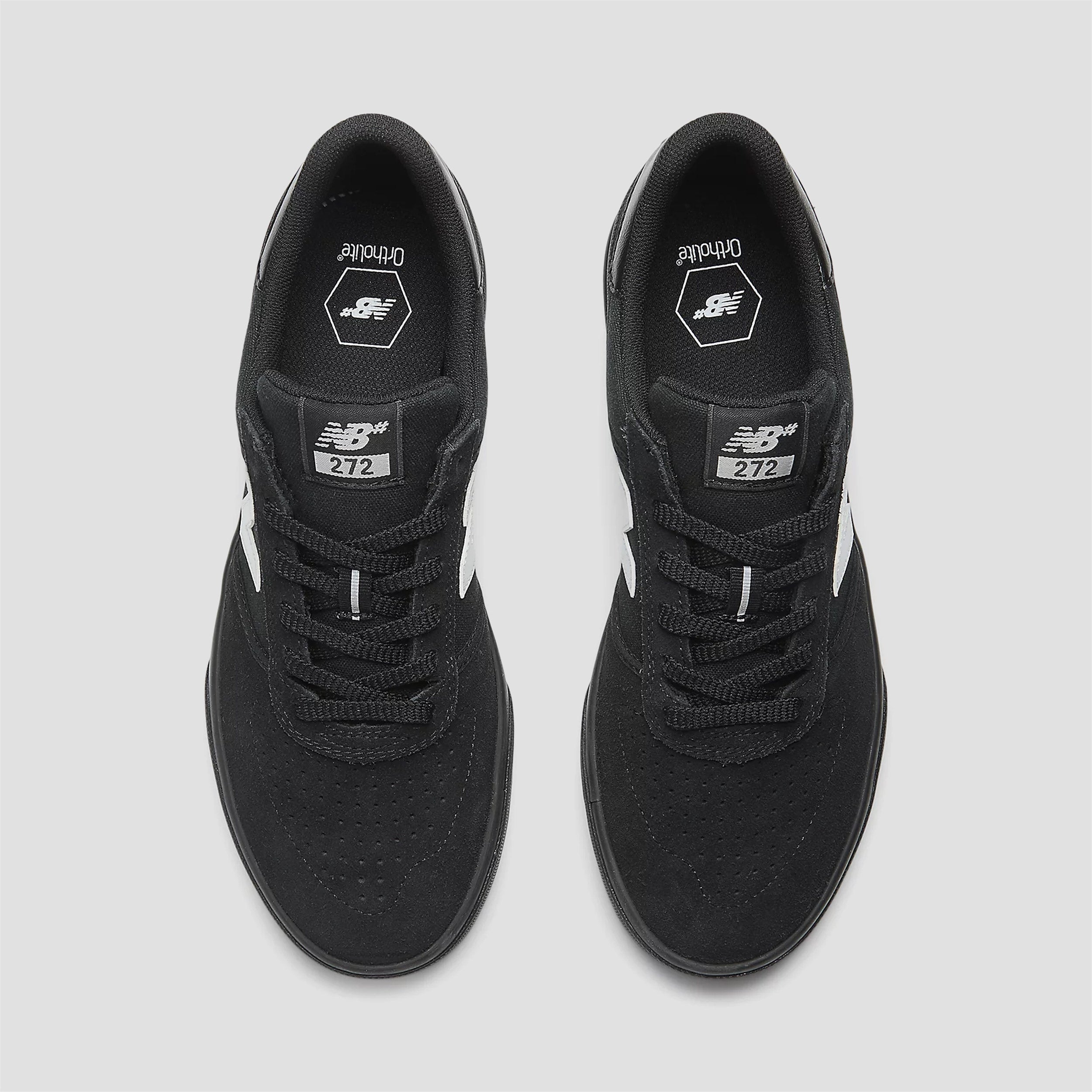 New Balance 272 Skate Shoes Black / White