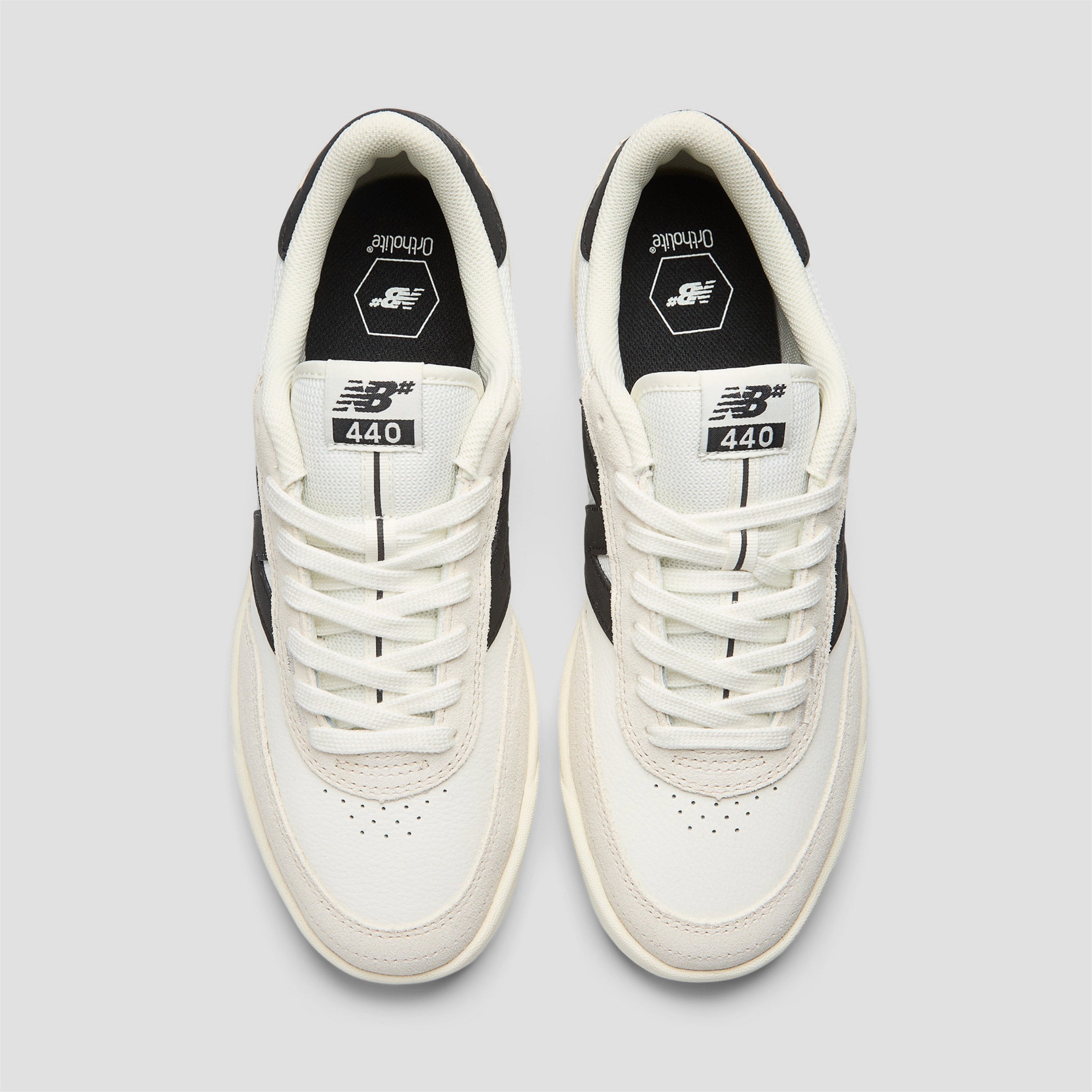 New Balance 440 v2 Skateboard Shoes Sea Salt / Black