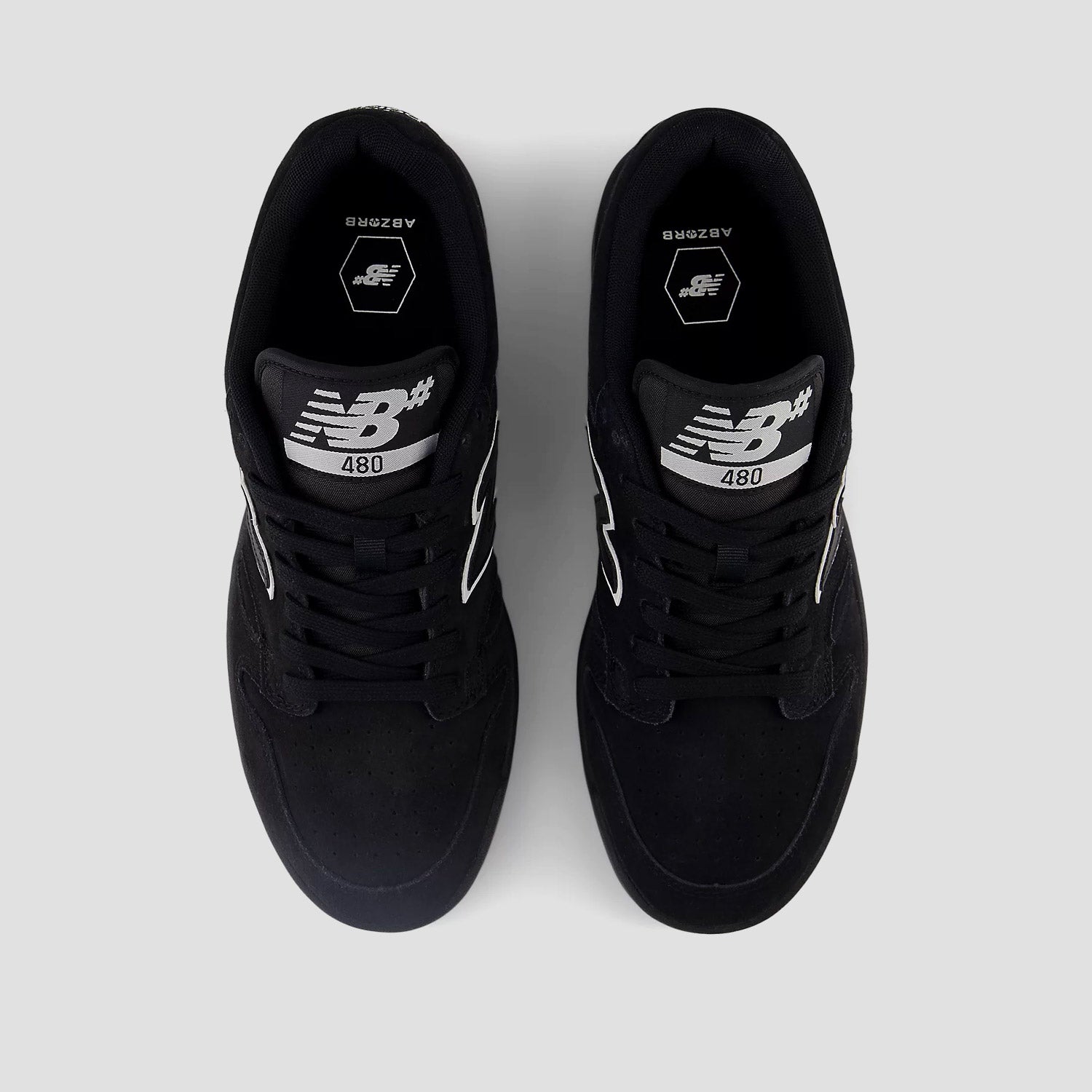 New Balance 480 Skateboard Shoes Black / Gum