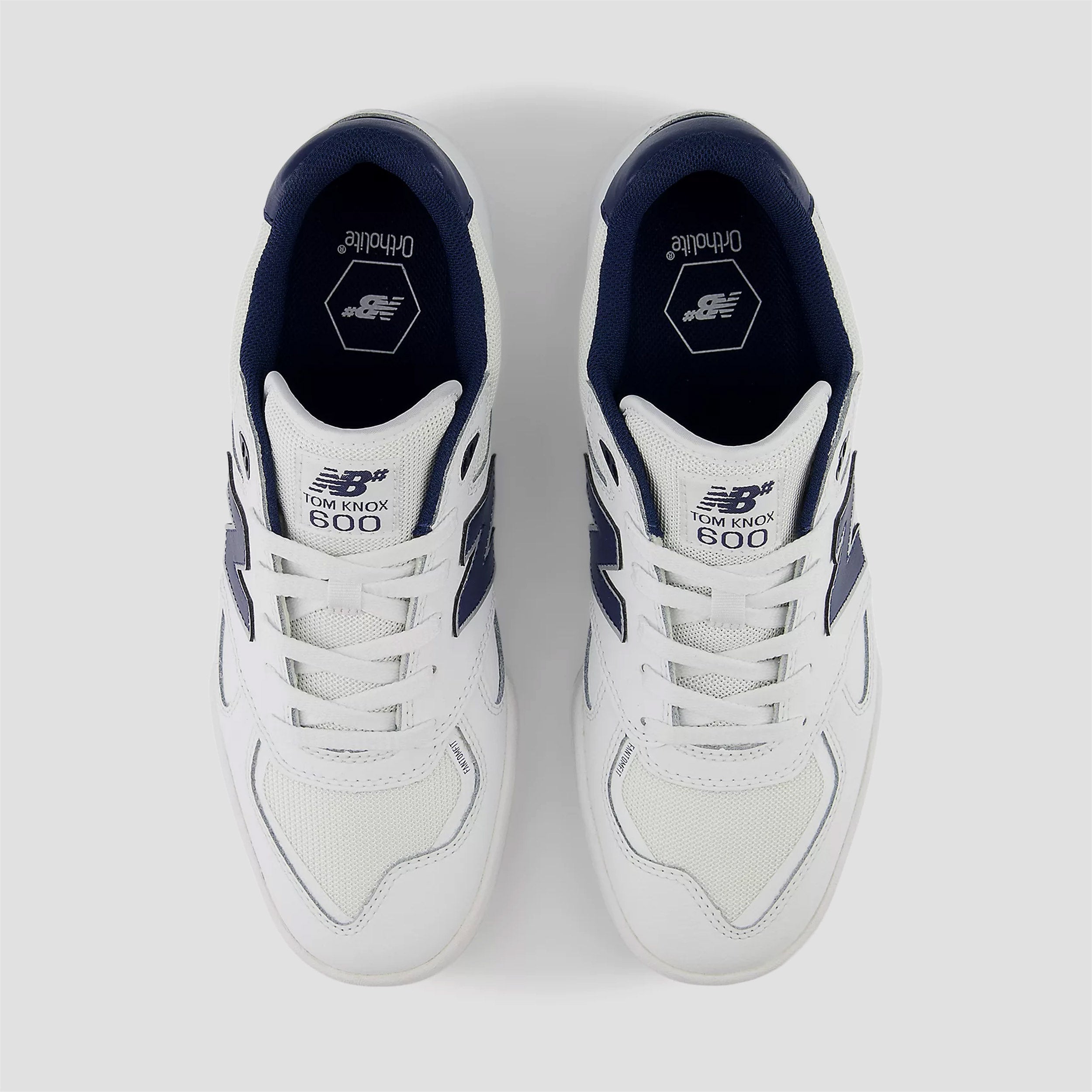 New Balance Tom Knox 600 Skateboard Shoes White / Navy