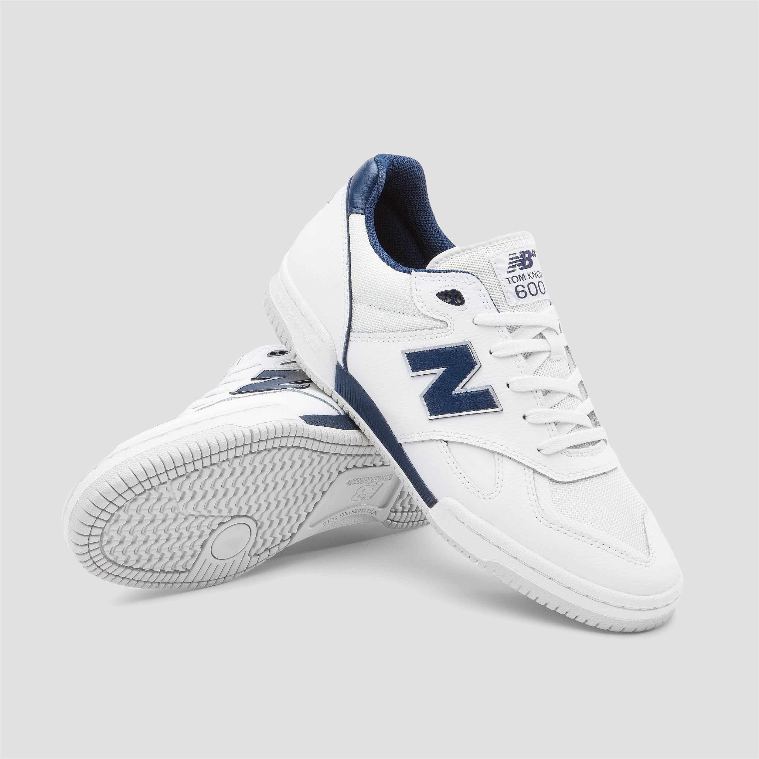 New Balance Tom Knox 600 Skateboard Shoes White / Navy