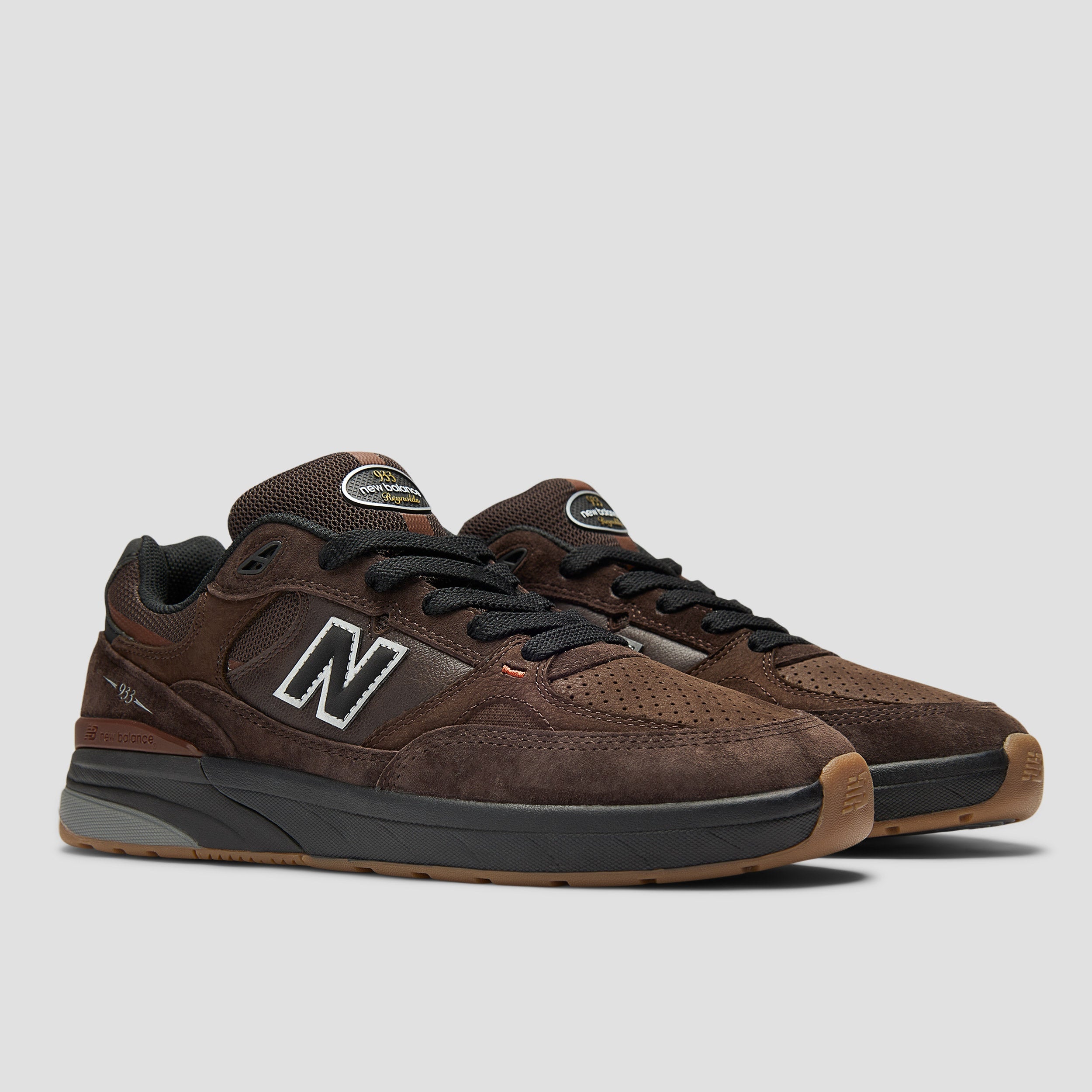 New Balance Reynolds 933 Skateboard Shoes Brown