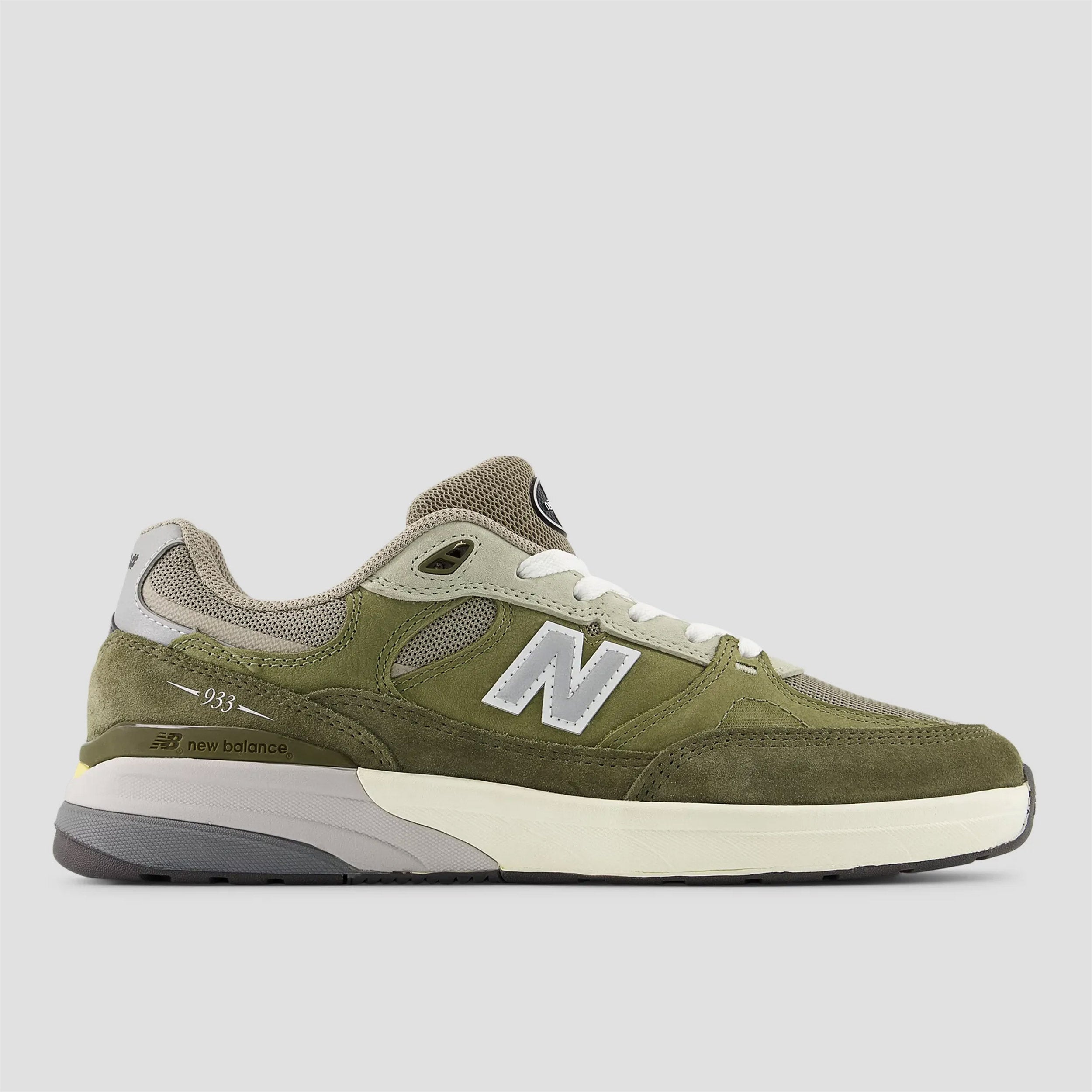 New Balance Andrew Reynolds 933 Skate Shoes Olivine / Dark Olivine