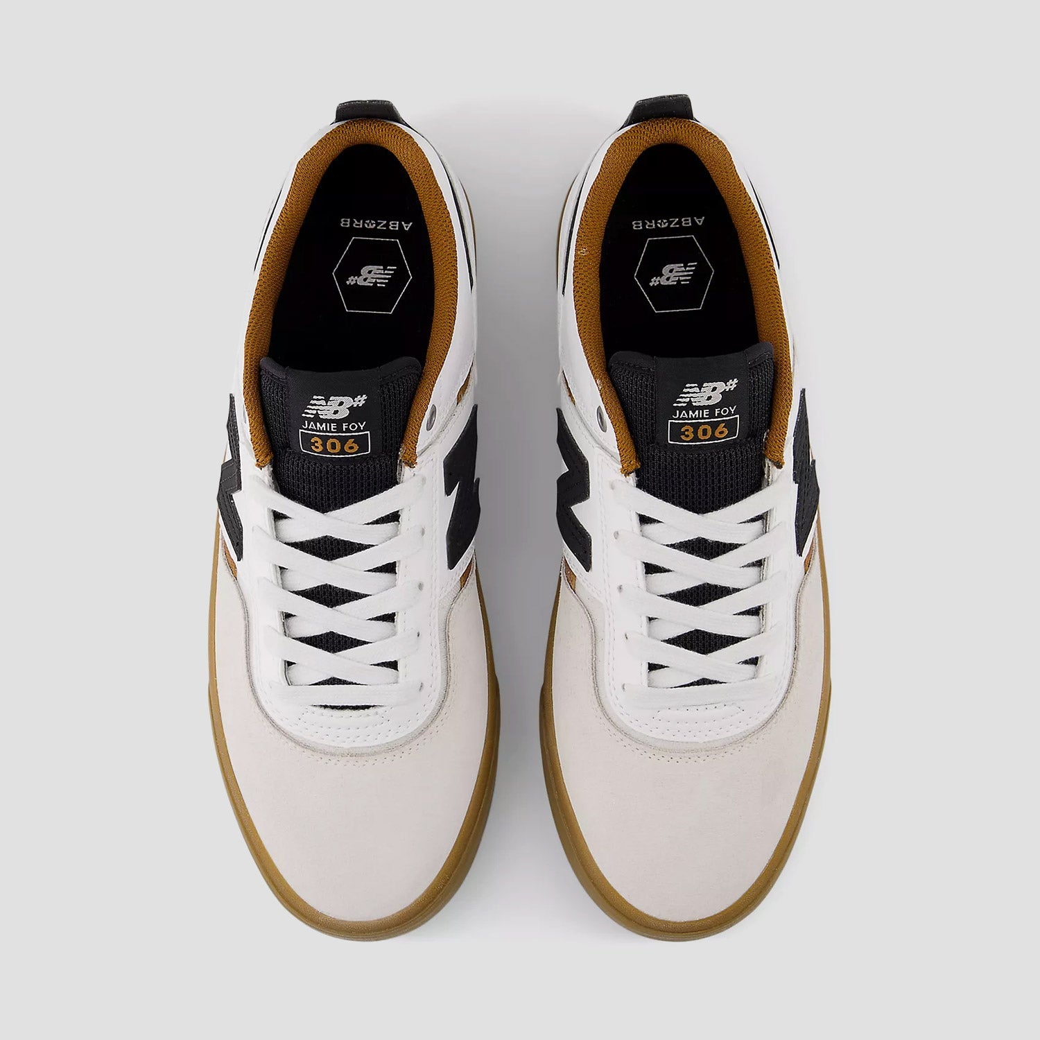 New Balance Jamie Foy 306 Skateboard Shoes Sea Salt / Gum