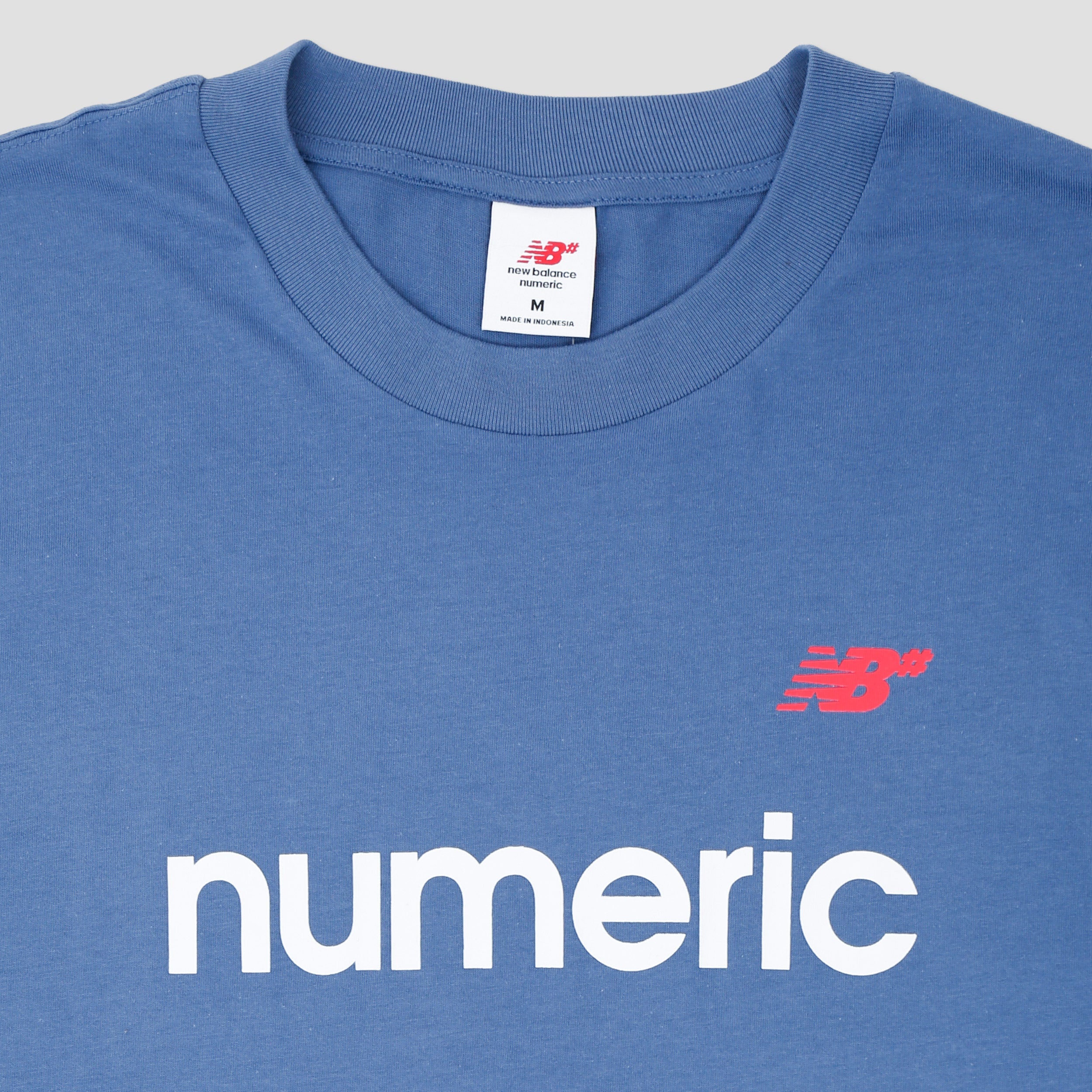 New Balance Numeric Linear Logo T-Shirt Vintage Indigo