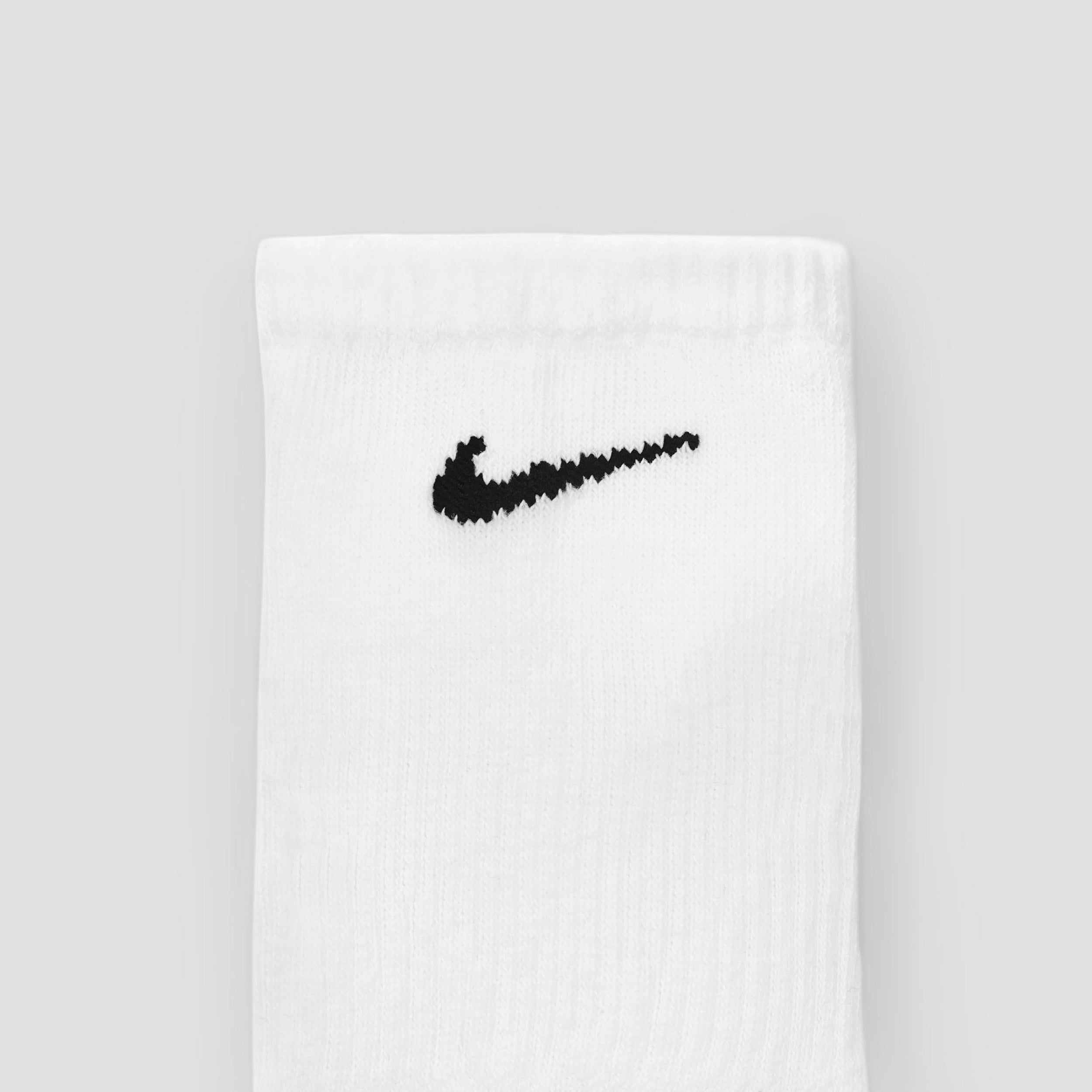 Nike Everyday Plus Cushioned Socks Low White / Black (6 pairs)