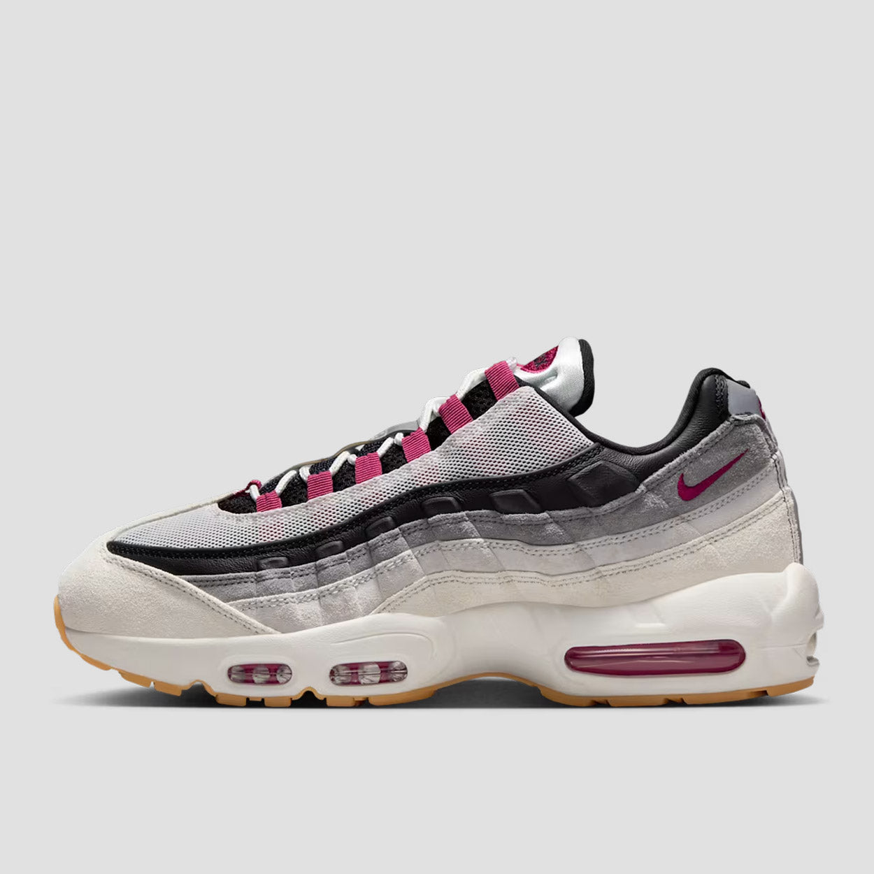 Nike SB Air Max 95 Skate Shoes Summit White / Cactus Flower / Photon Dust