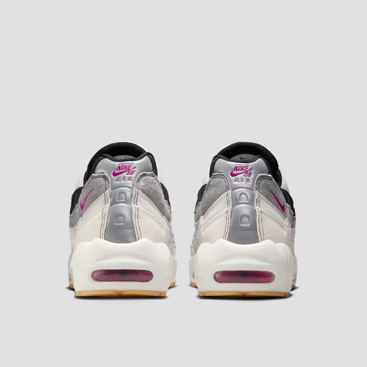Nike SB Air Max 95 Skate Shoes Summit White / Cactus Flower / Photon Dust