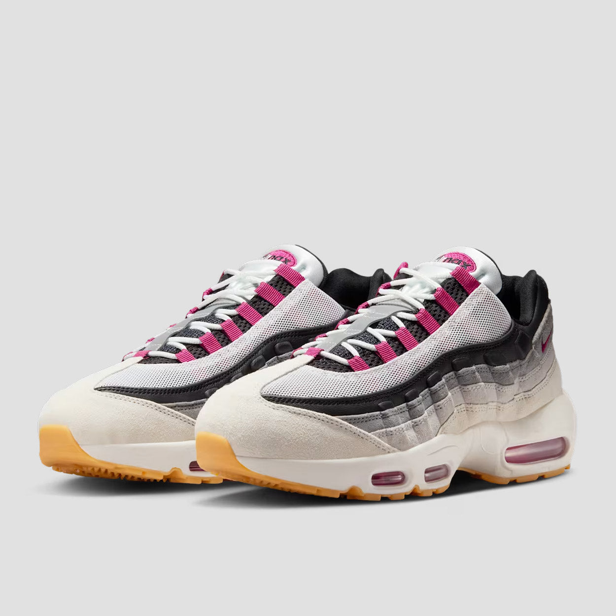 Nike SB Air Max 95 Skate Shoes Summit White / Cactus Flower / Photon Dust