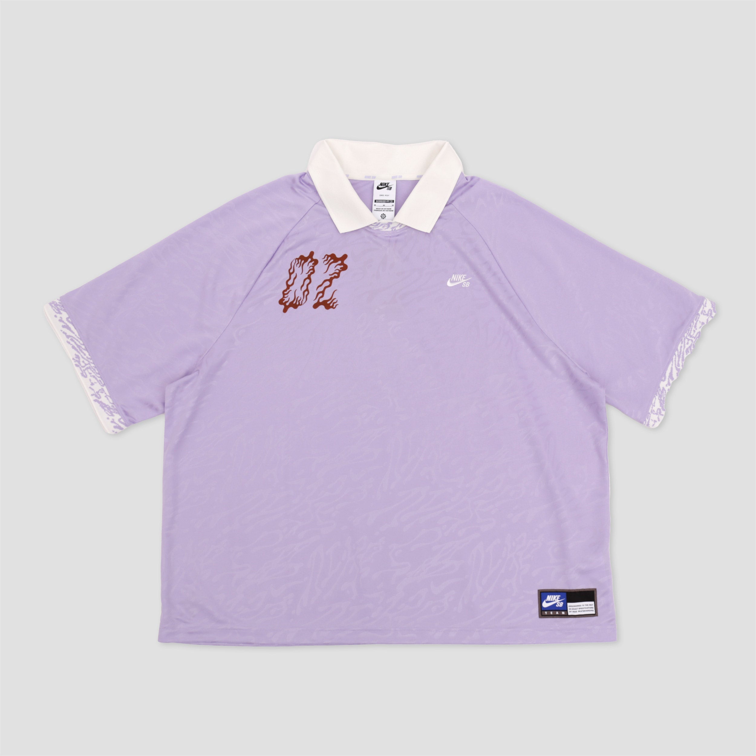 Nike SB Dri-Fit Jacquard Jersey Hydrangeas / Sail / White