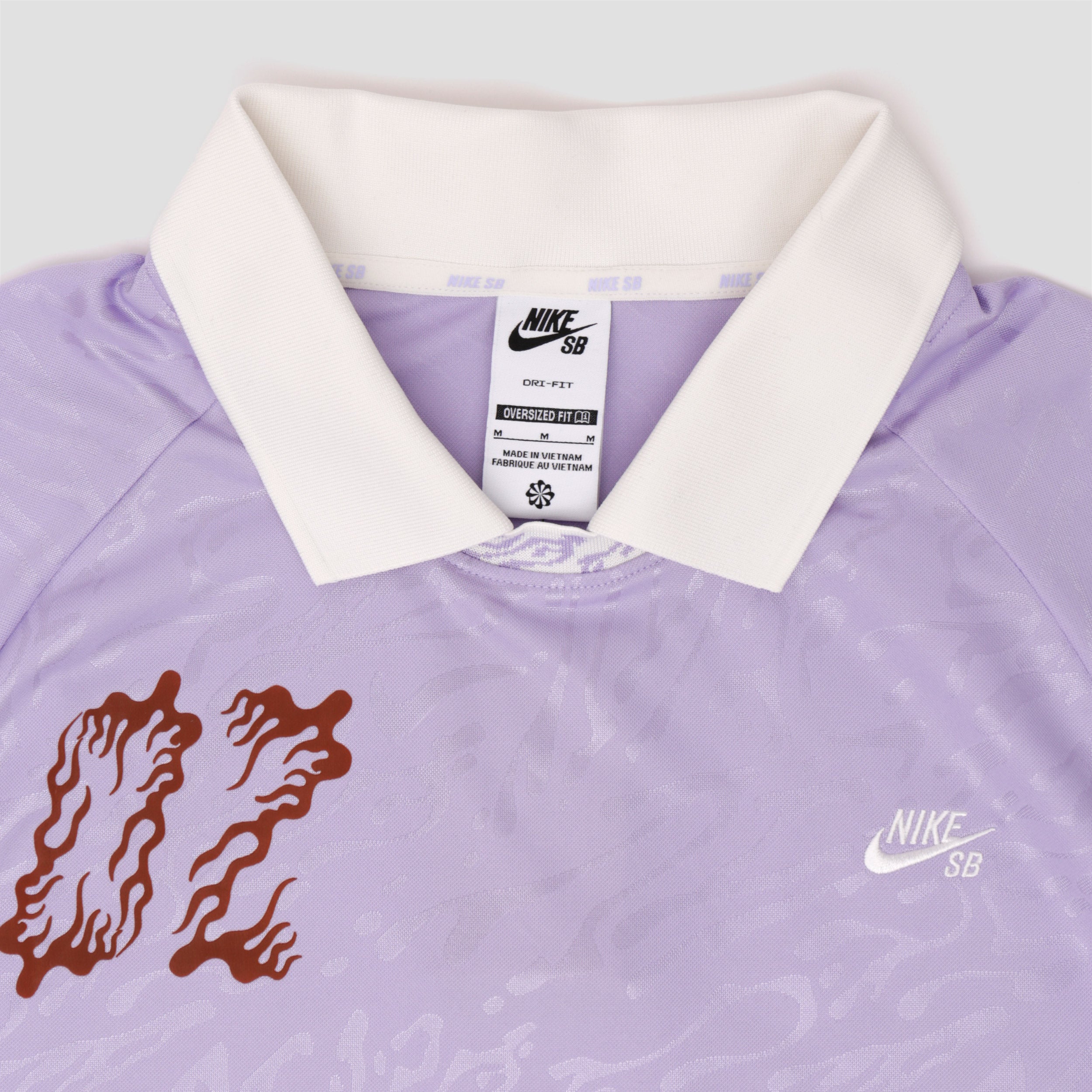 Nike SB Dri-Fit Jacquard Jersey Hydrangeas / Sail / White