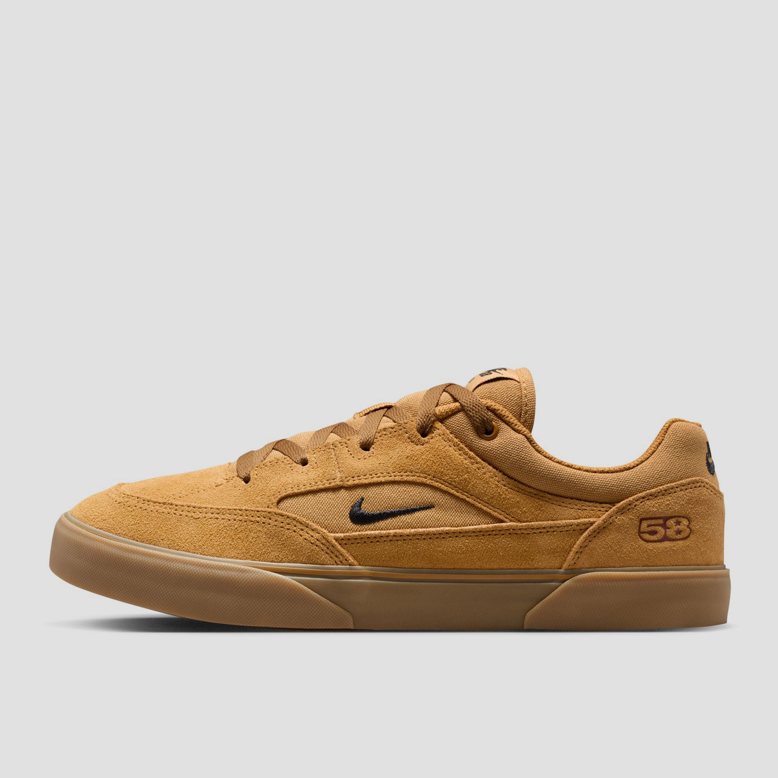 Nike SB Malor TE Skate Shoes Wheat / Black Wheat Gum / Light Brown