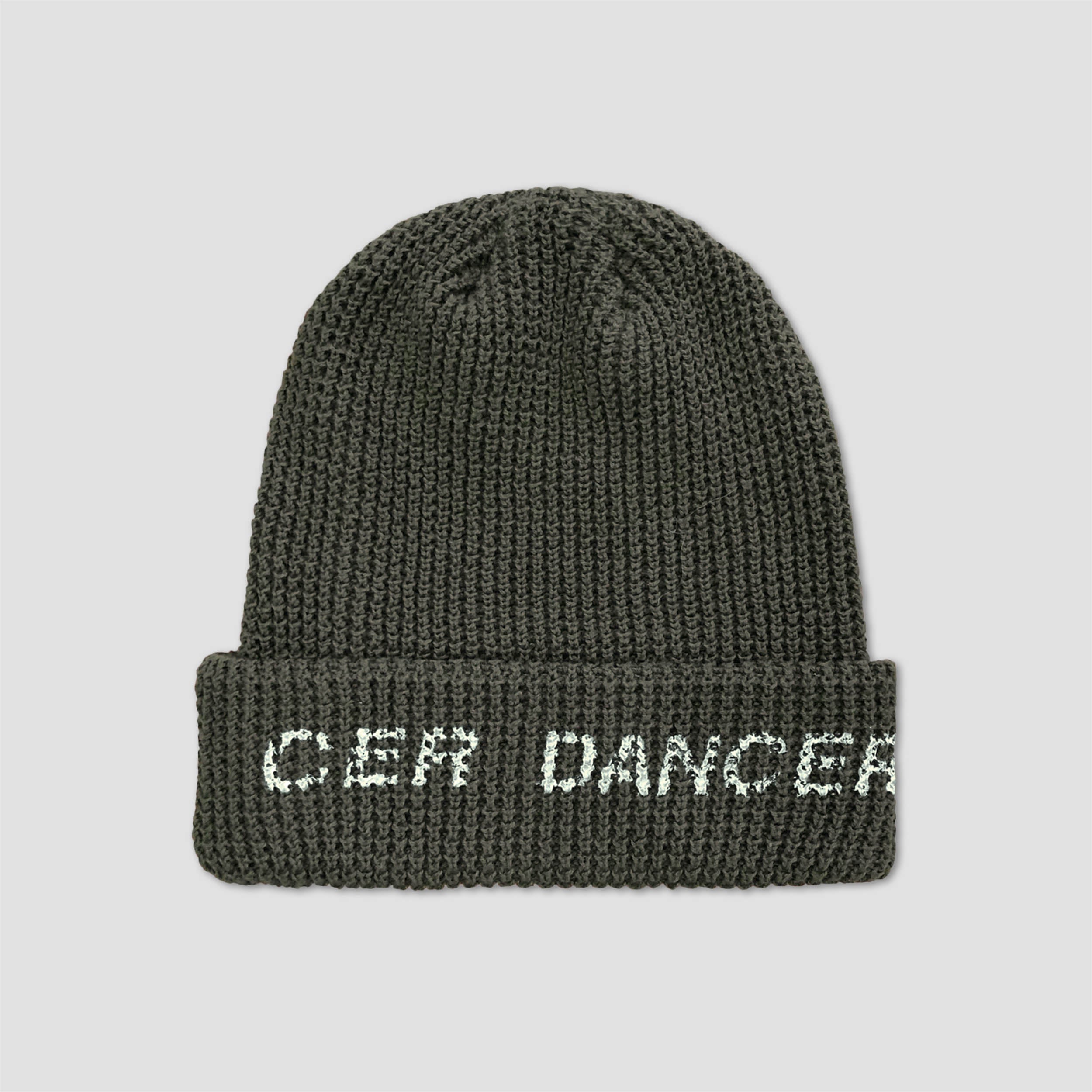 Dancer Oblique Beanie Green