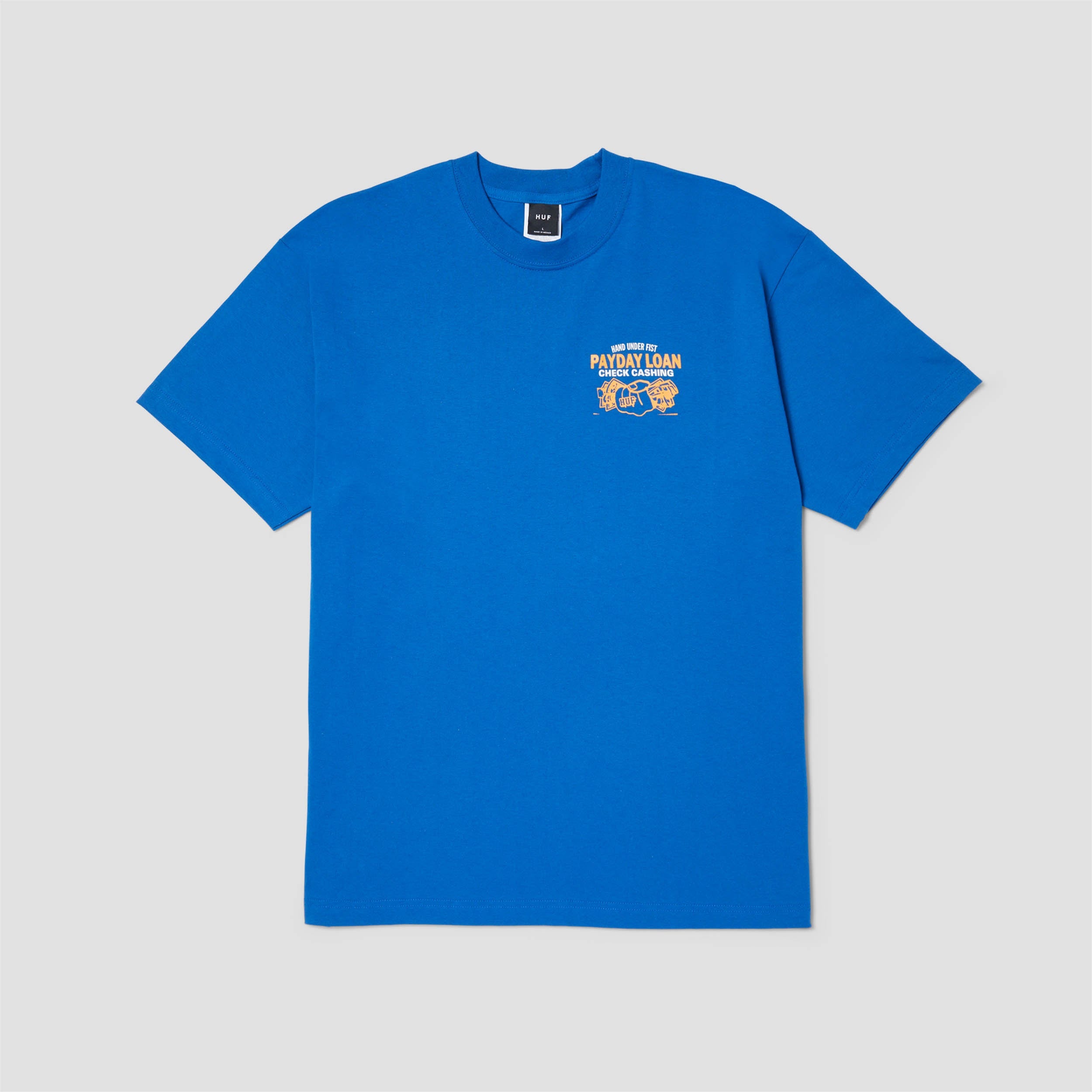 HUF Pay Day Shortsleeve T-Shirt Cobalt Blue