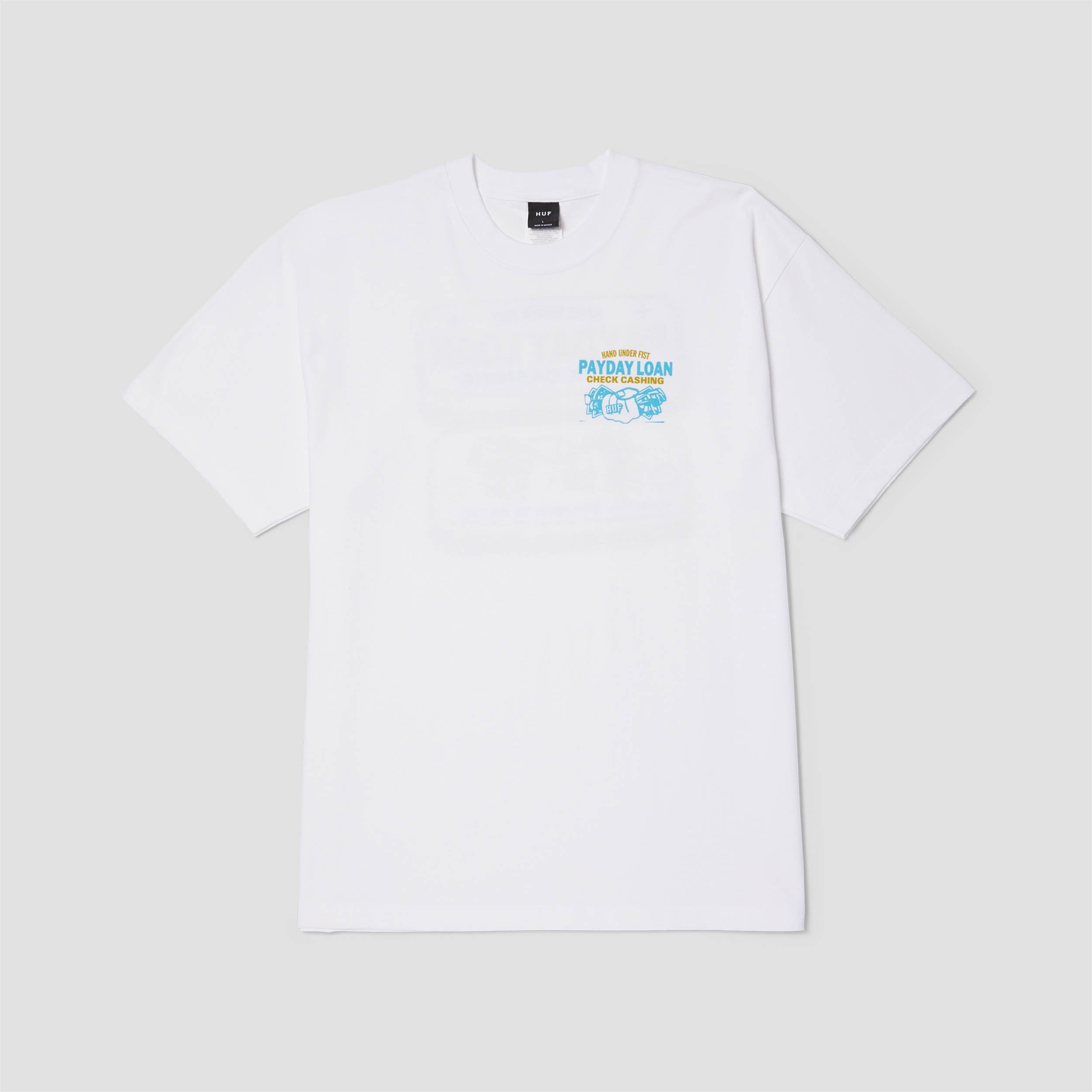 HUF Pay Day Shortsleeve T-Shirt White