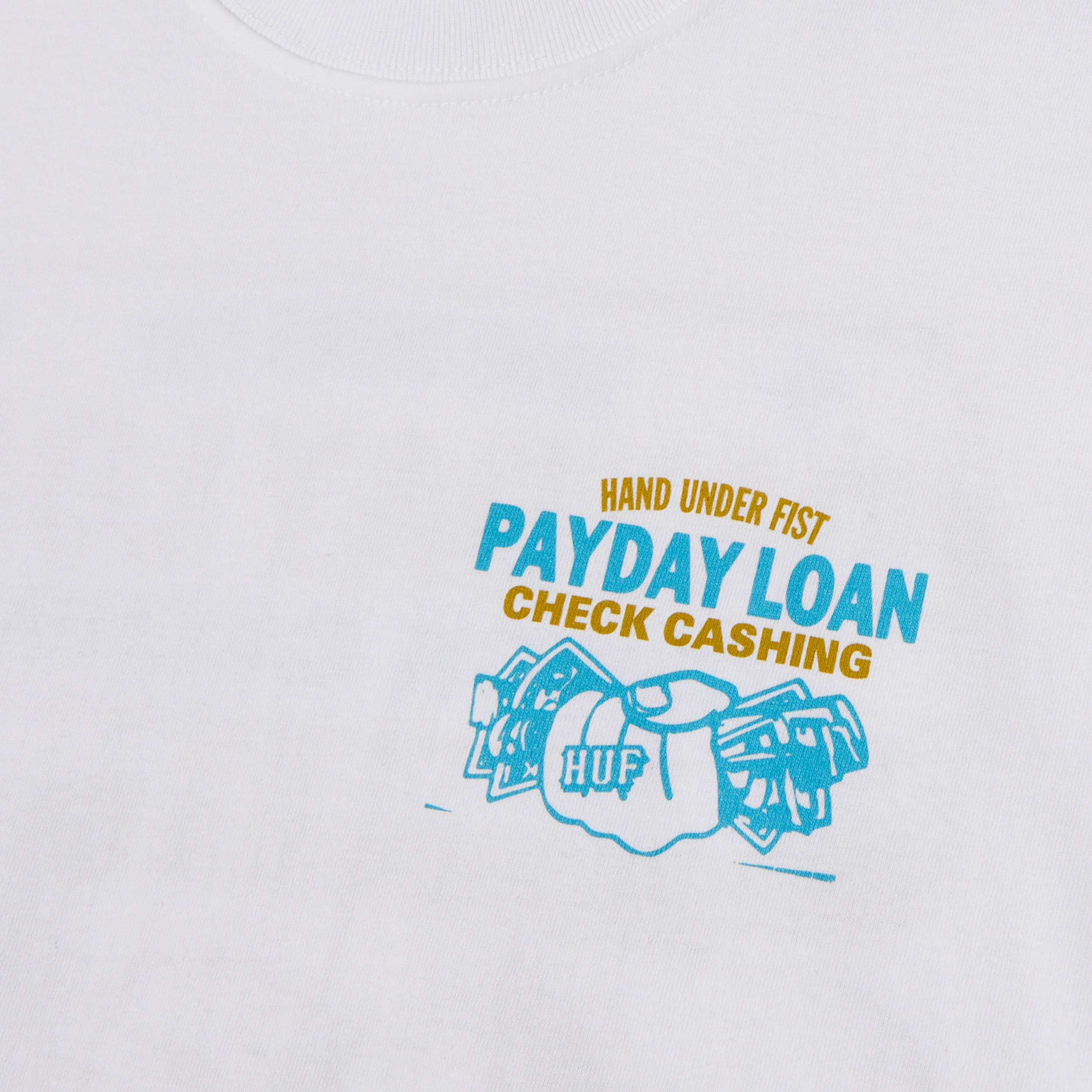 HUF Pay Day Shortsleeve T-Shirt White