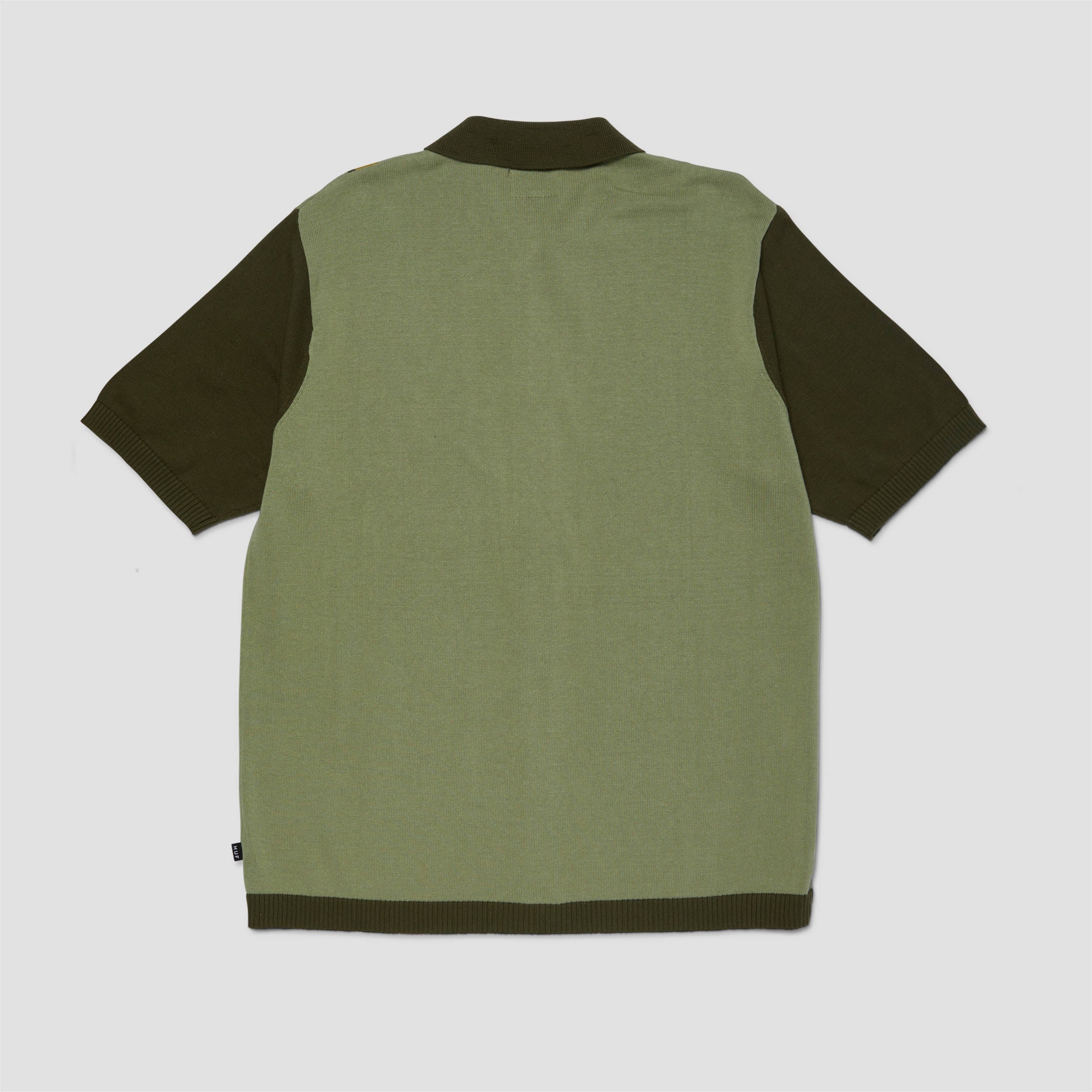 HUF Pillar Shortsleeve Knit Sweater Moss