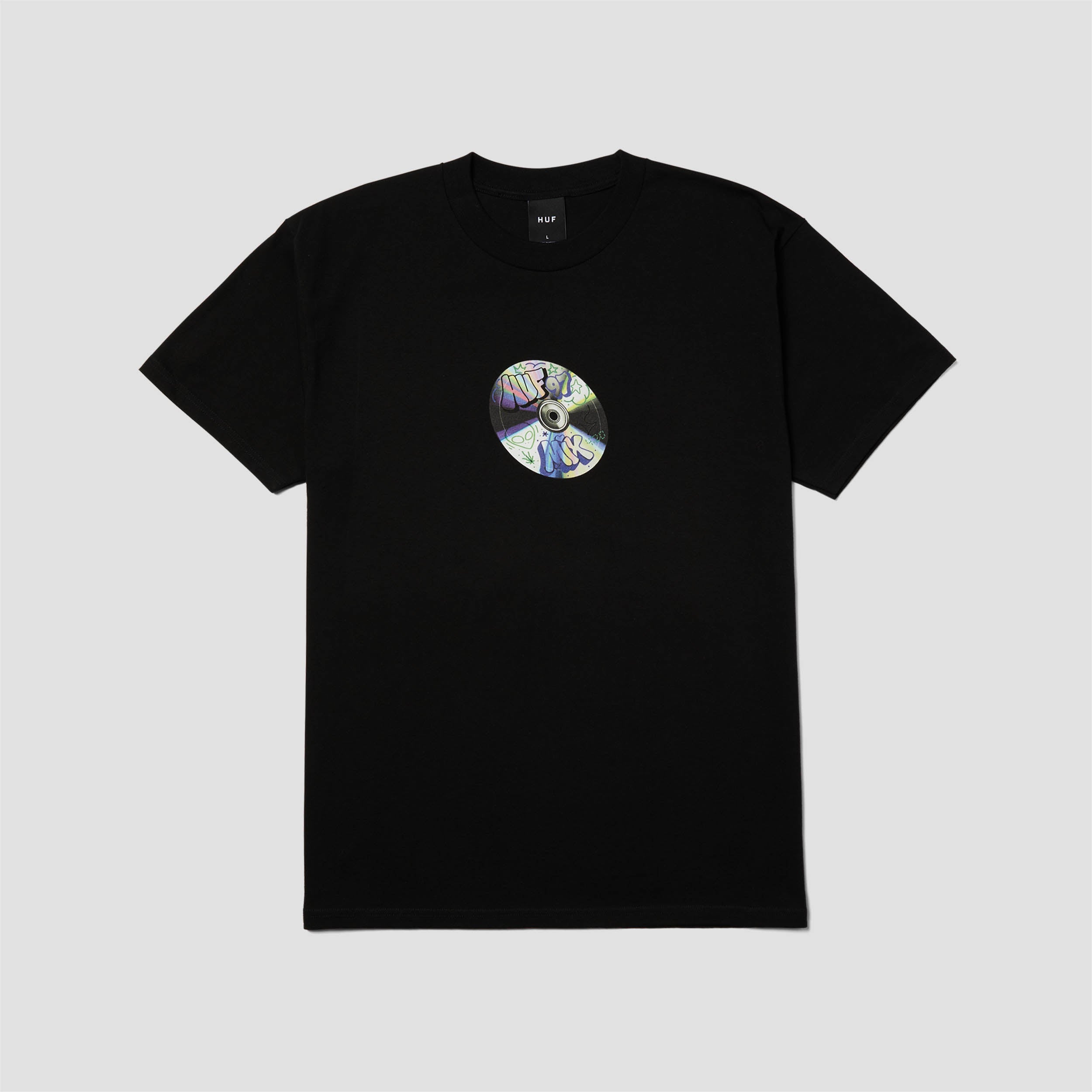 Huf Playlist T-Shirt Black