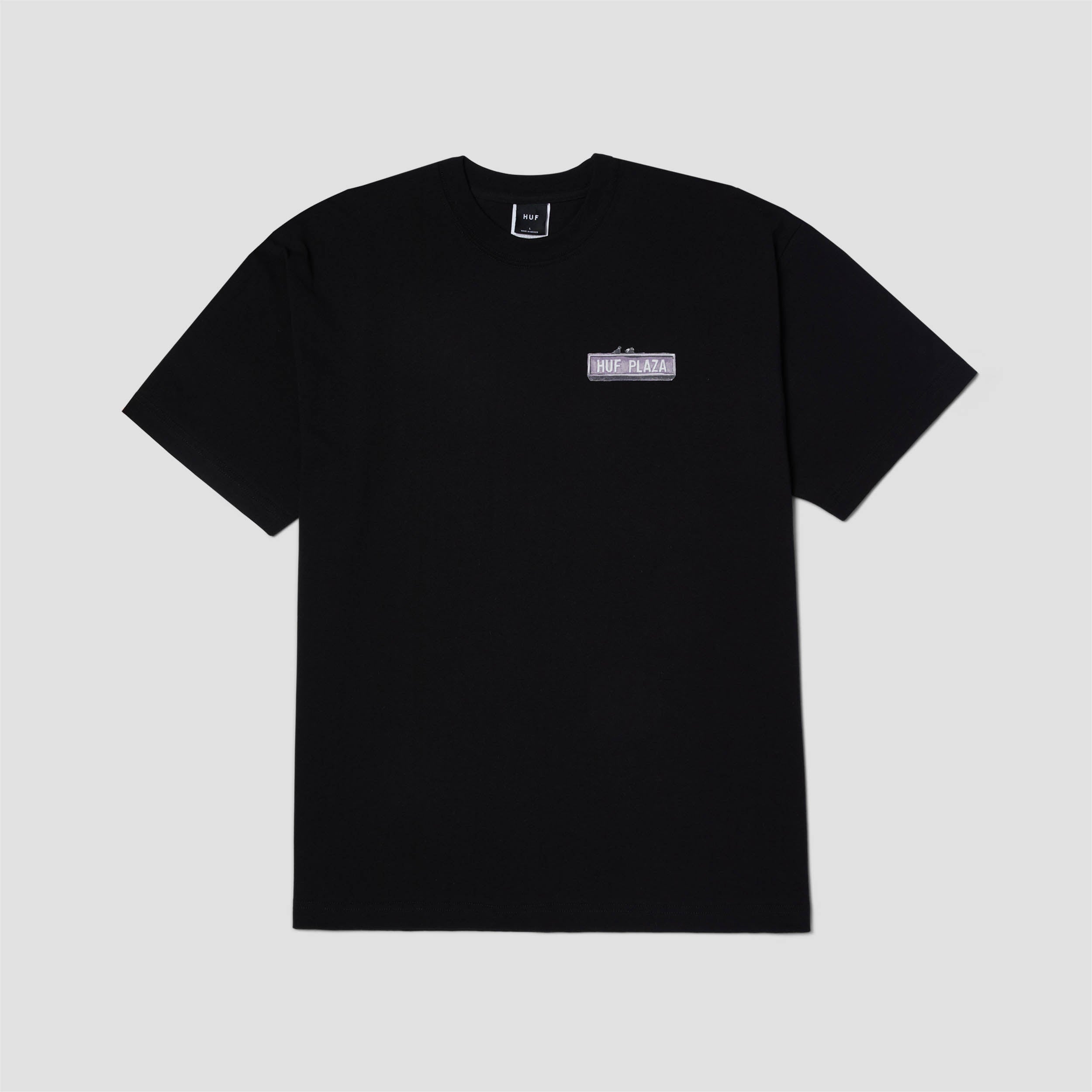 HUF Plaza Shortsleeve T-Shirt Black