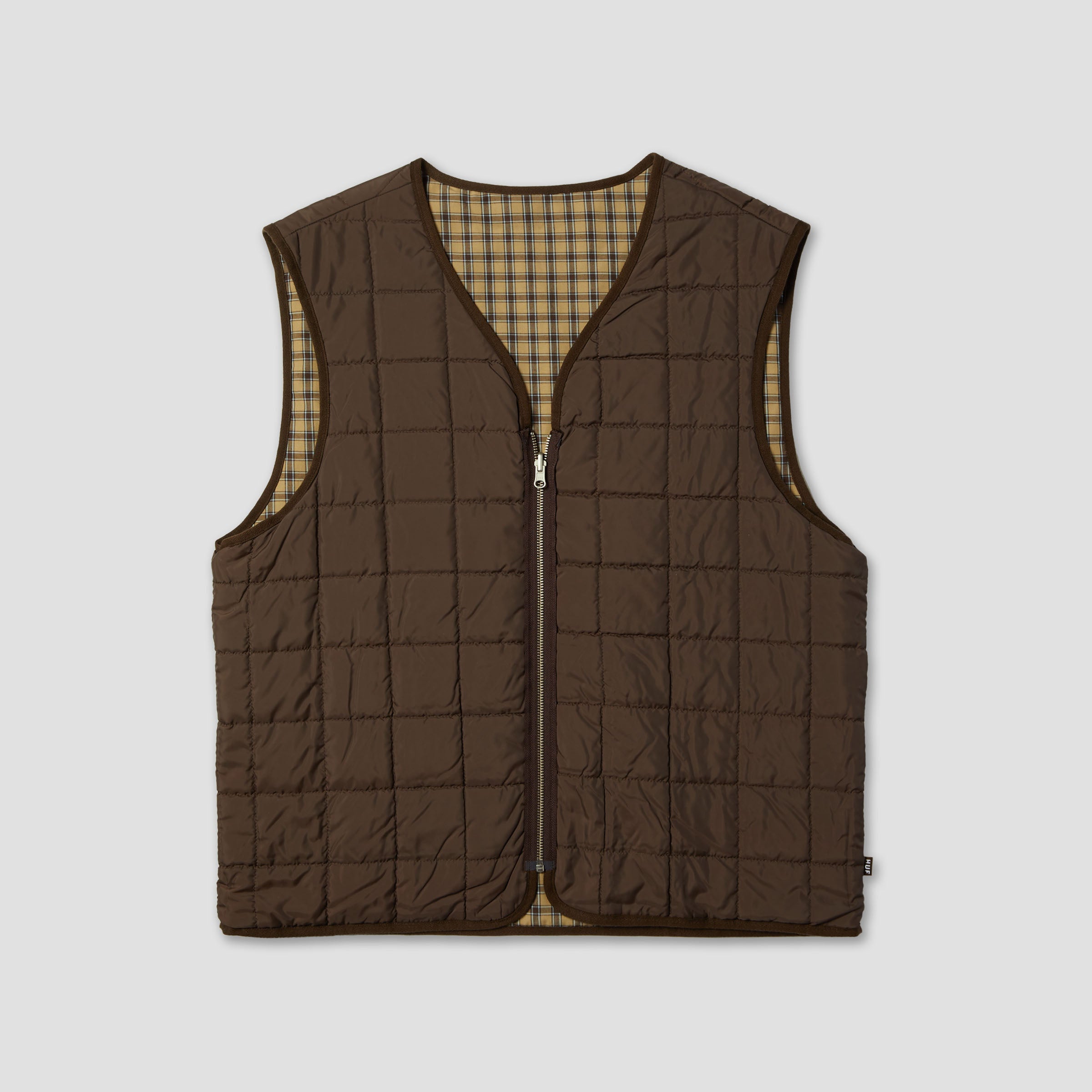 HUF Poynter Reversible Vest Clay