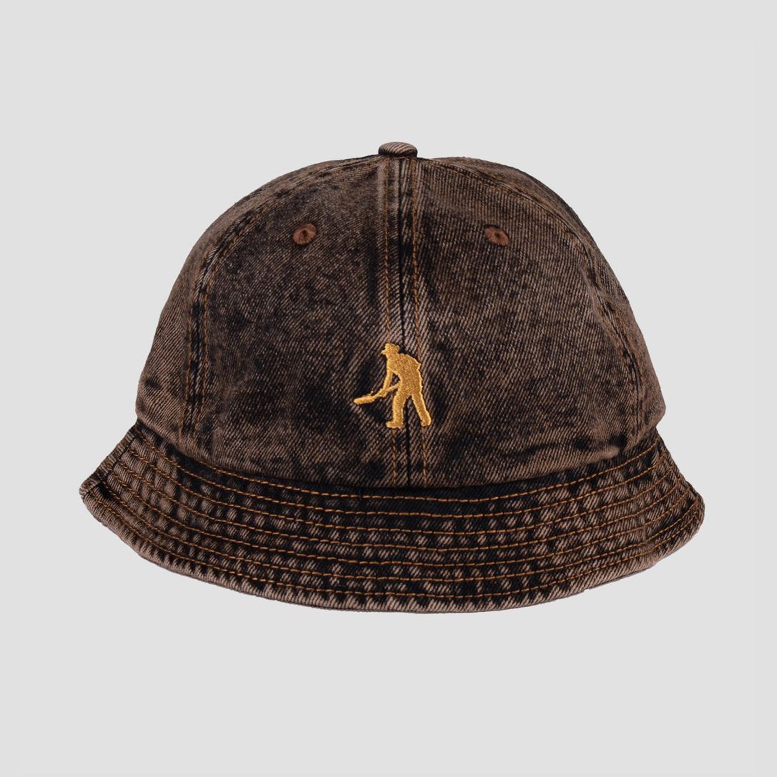 Passport Workers Club Denim Bucket OverDye Choc