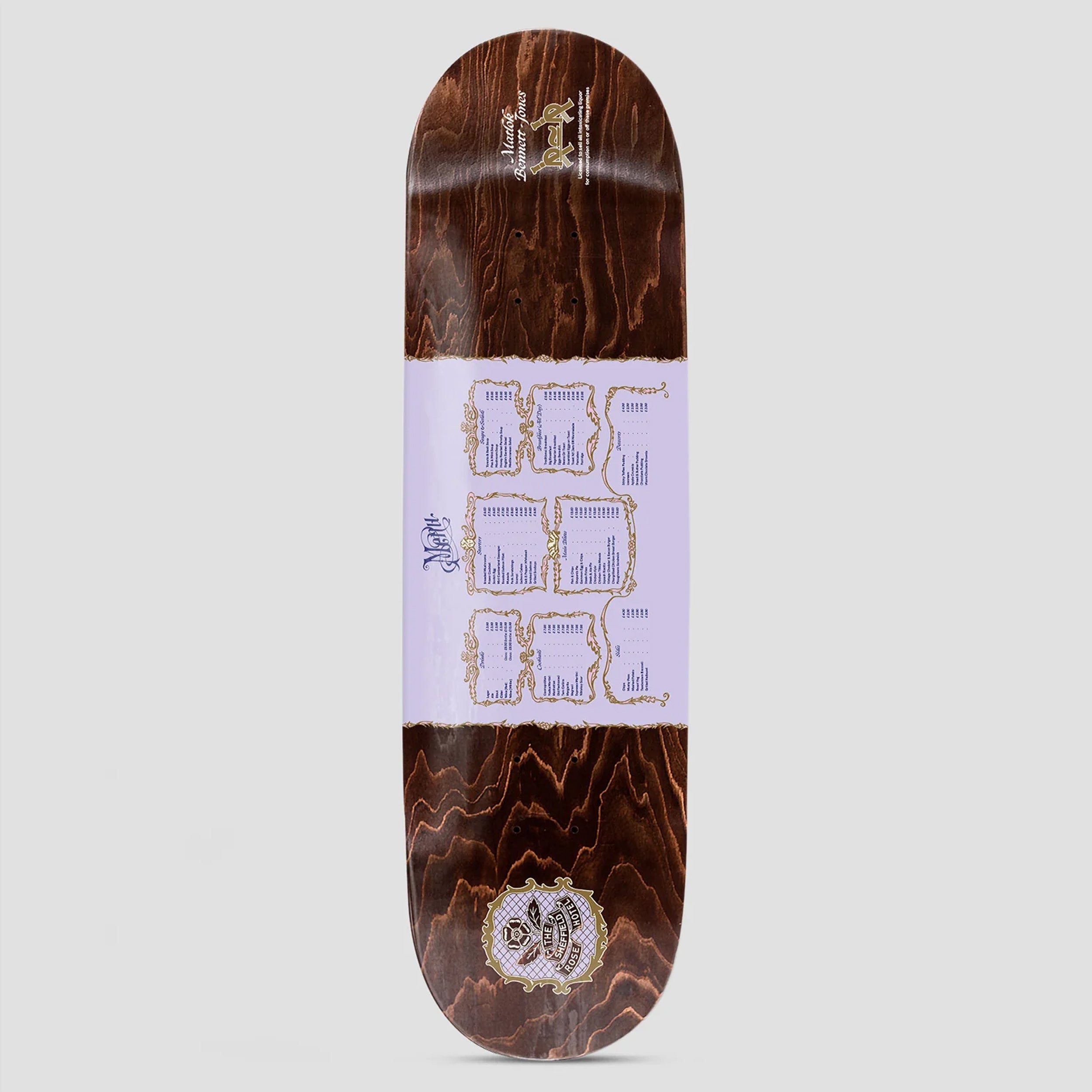 Passport 8.25 Menu Pro Series Matlok Skateboard Deck