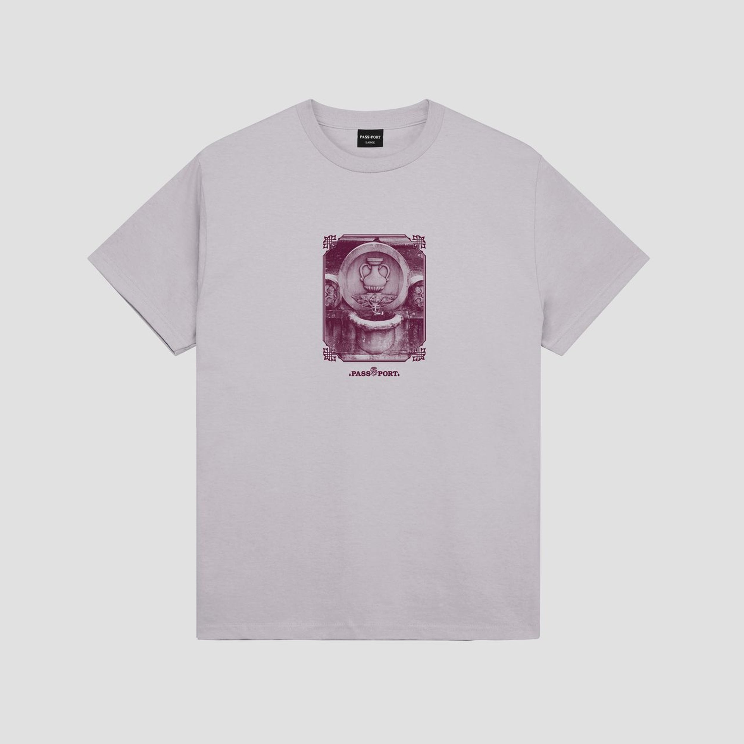 Passport Bubbler T-Shirt Stone