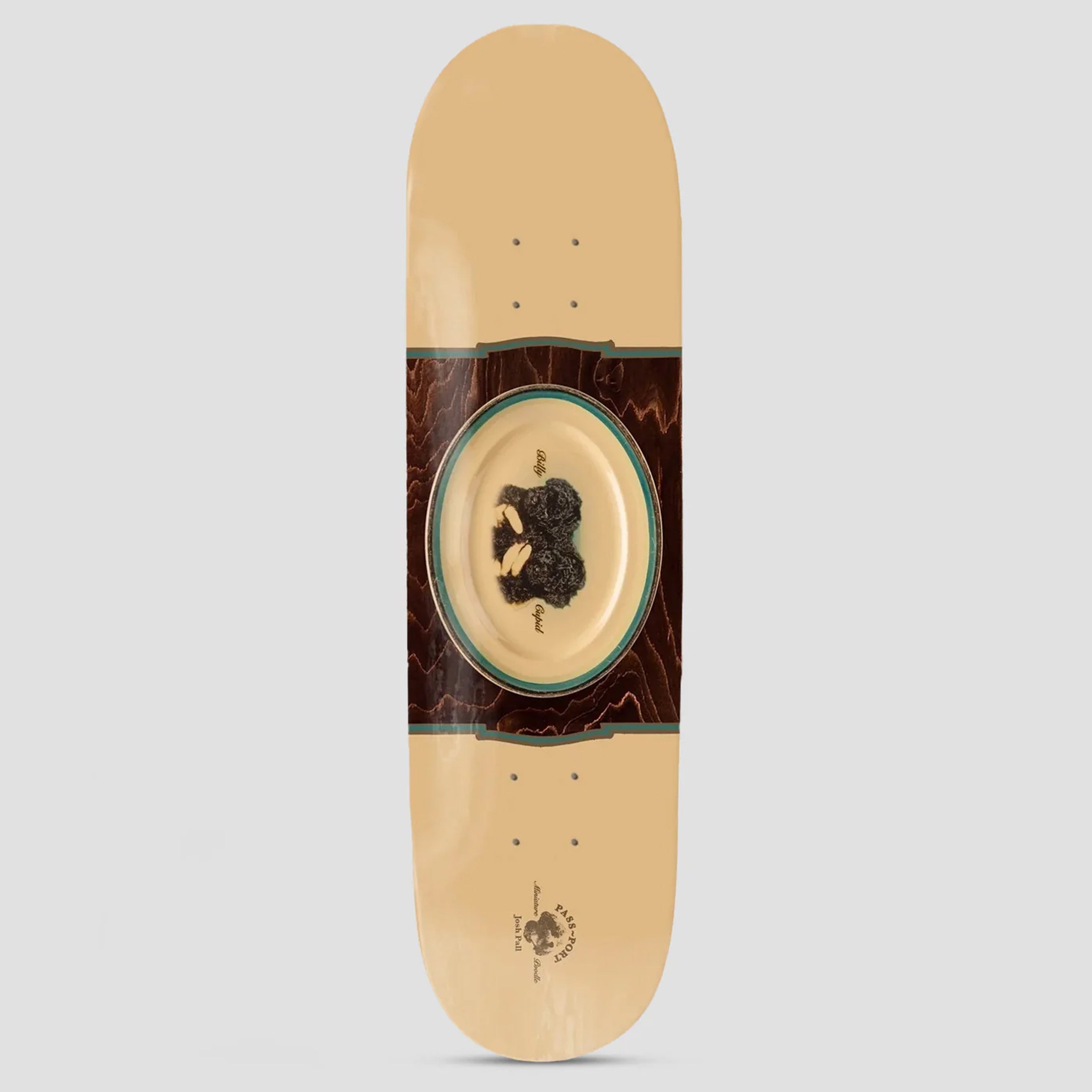 Passport 8.38 Pet Plate Pro Series Josh Billy & Cupid Skateboard Deck
