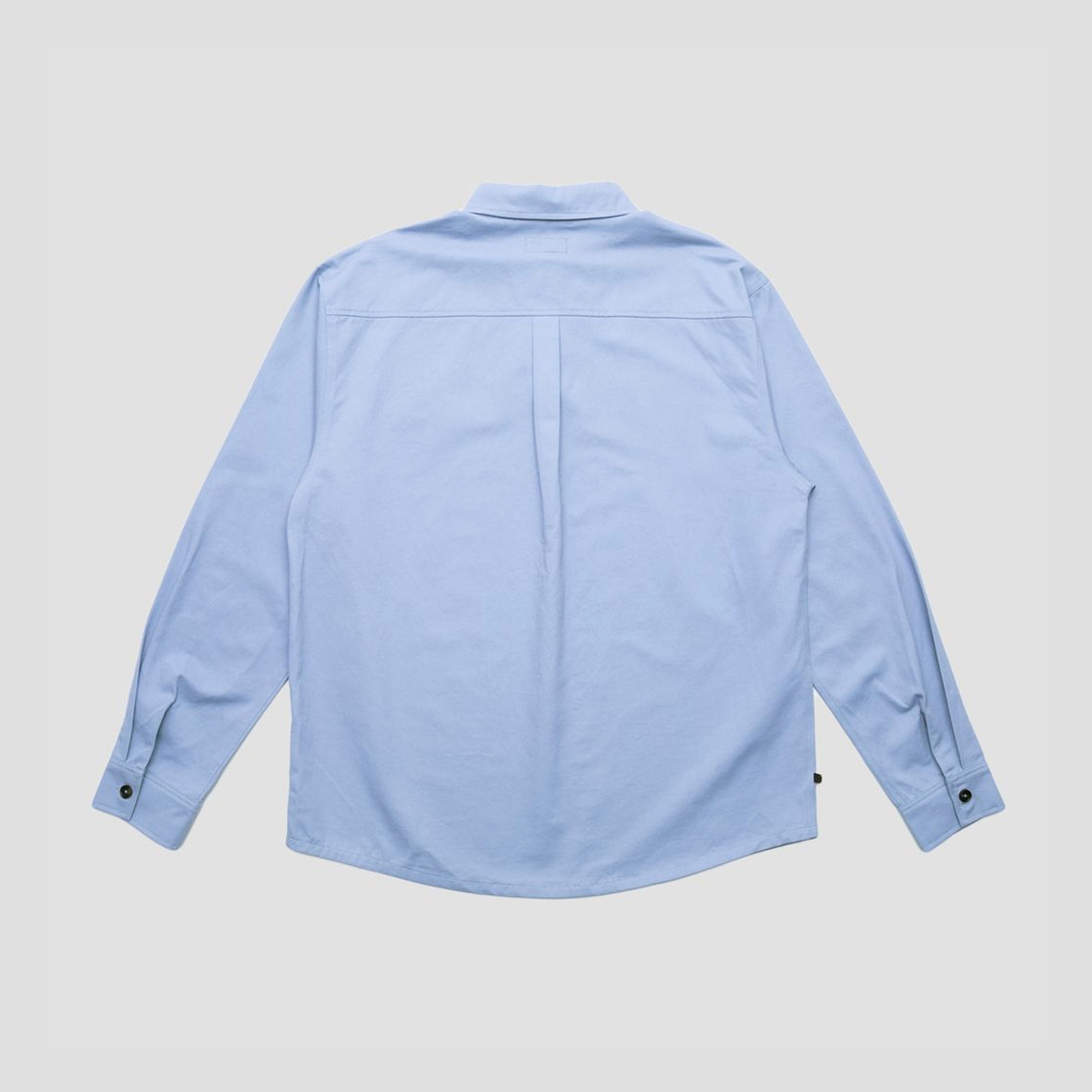 Passport Thistle Embroidery AG Shortsleeve Shirt Light Blue